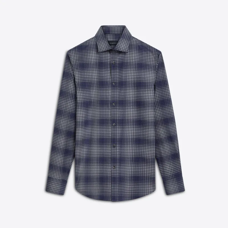 JULIAN Mini Check Shirt sold by Bugatchi