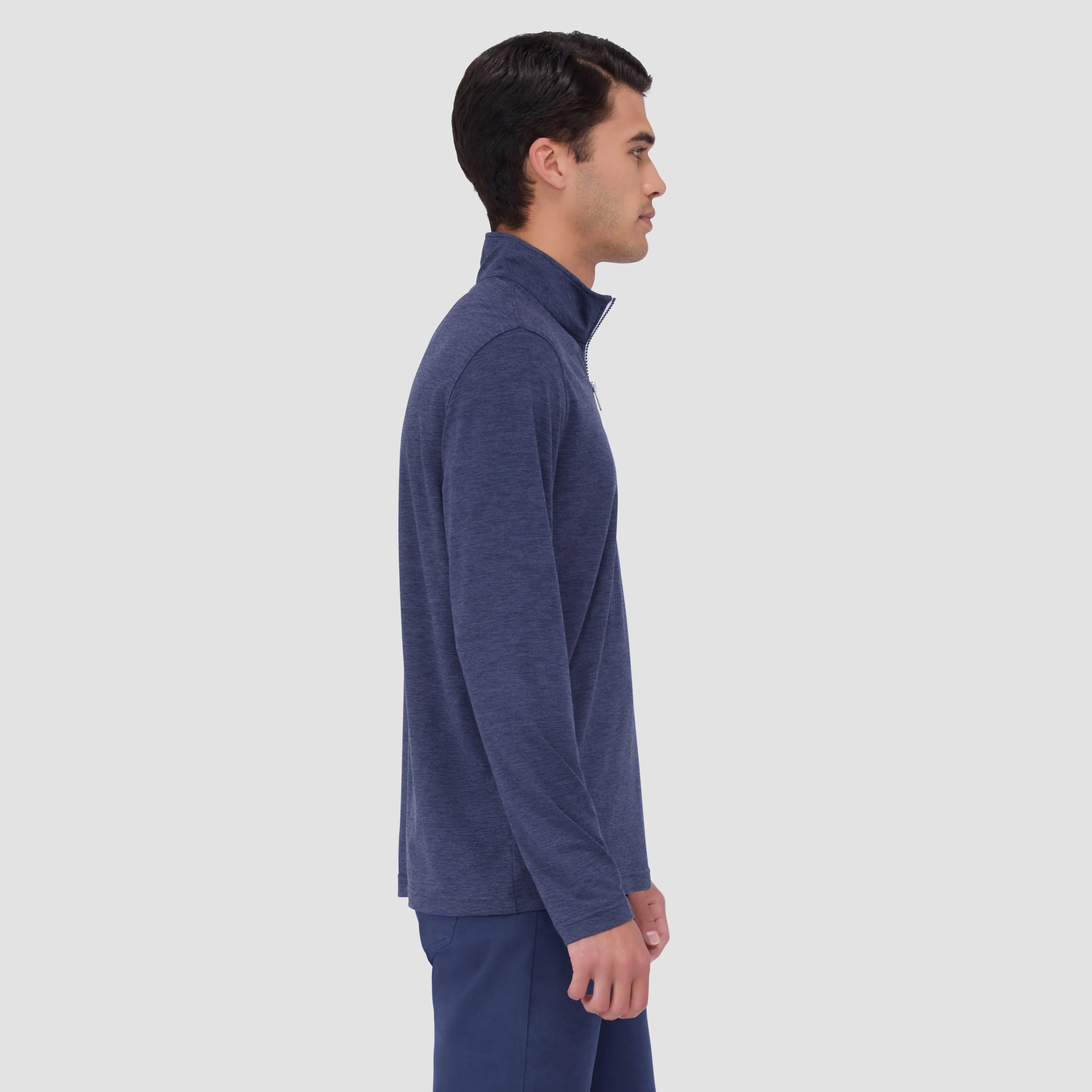 UV50 Performance Quarter-Zip Pullover sold by Bugatchi product image thumbnail 3