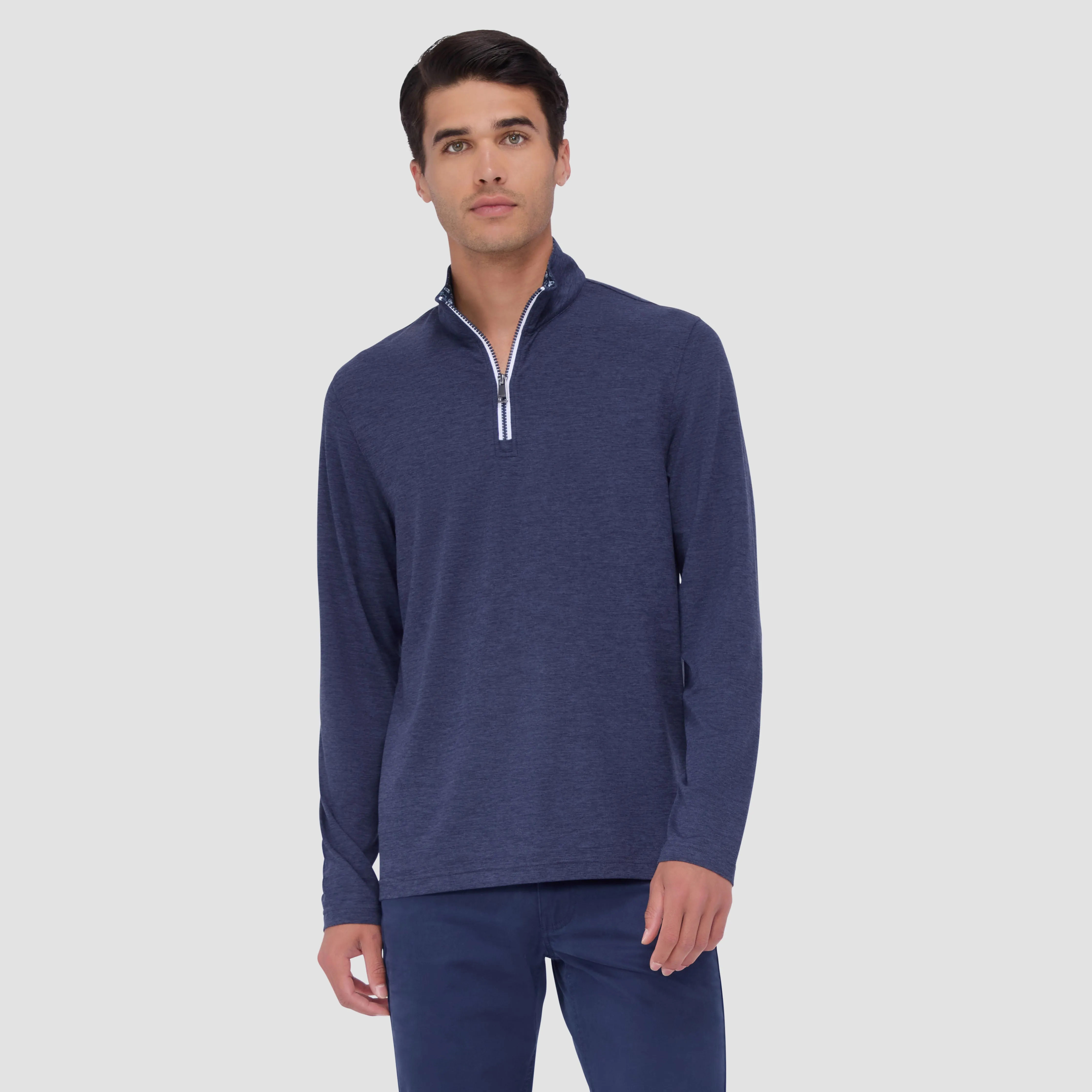 UV50 Performance Quarter-Zip Pullover sold by Bugatchi product image thumbnail 2