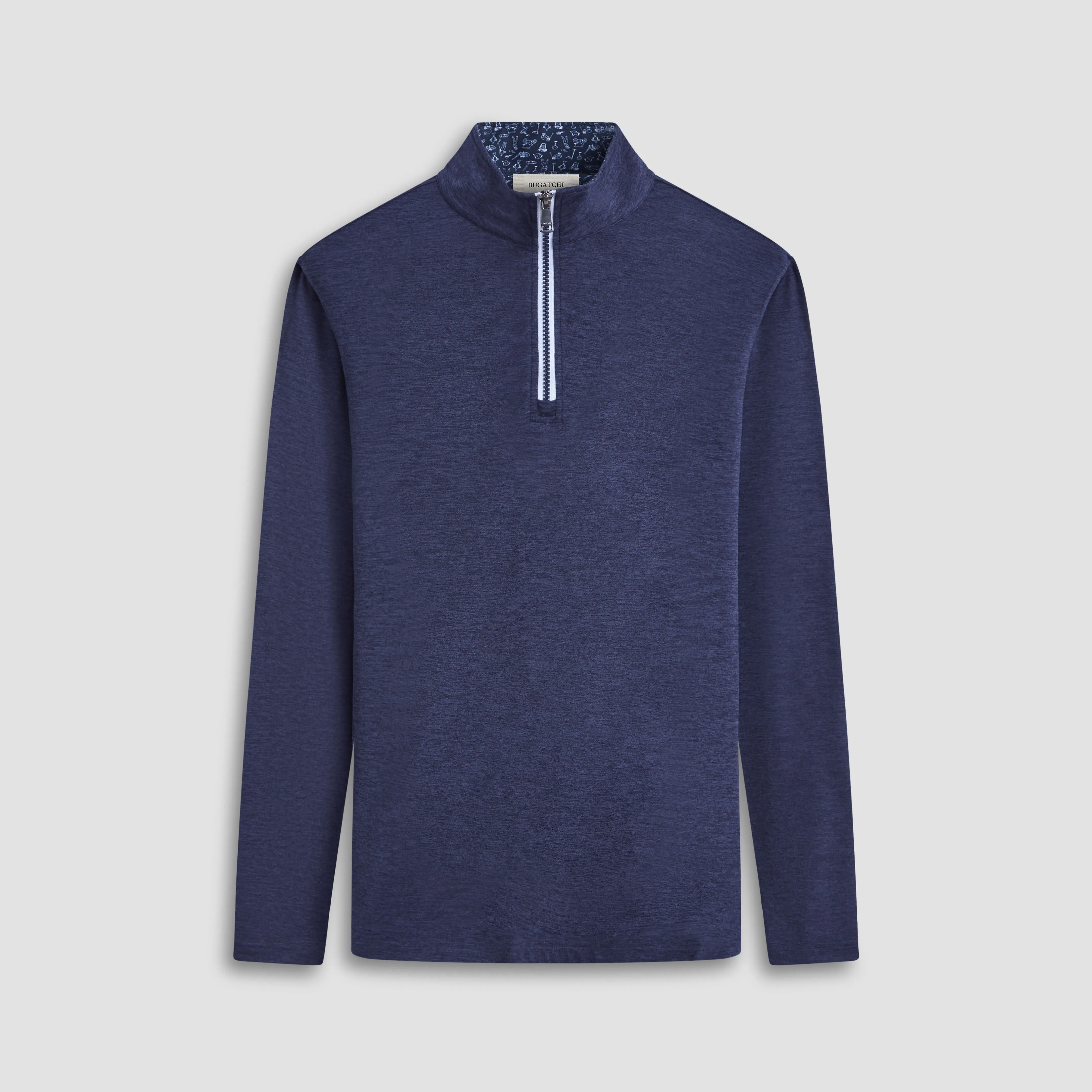 UV50 Performance Quarter-Zip Pullover sold by Bugatchi