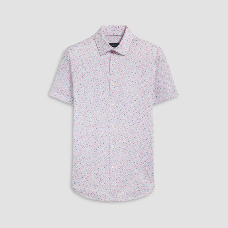Miles Floral Print OoohCotton Short Sleeve Shirt sold by Bugatchi