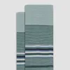 Striped Mid-Calf Socks sold by Bugatchi