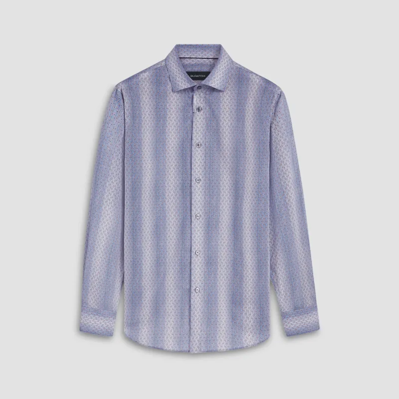 Axel Abstract Print Shirt sold by Bugatchi