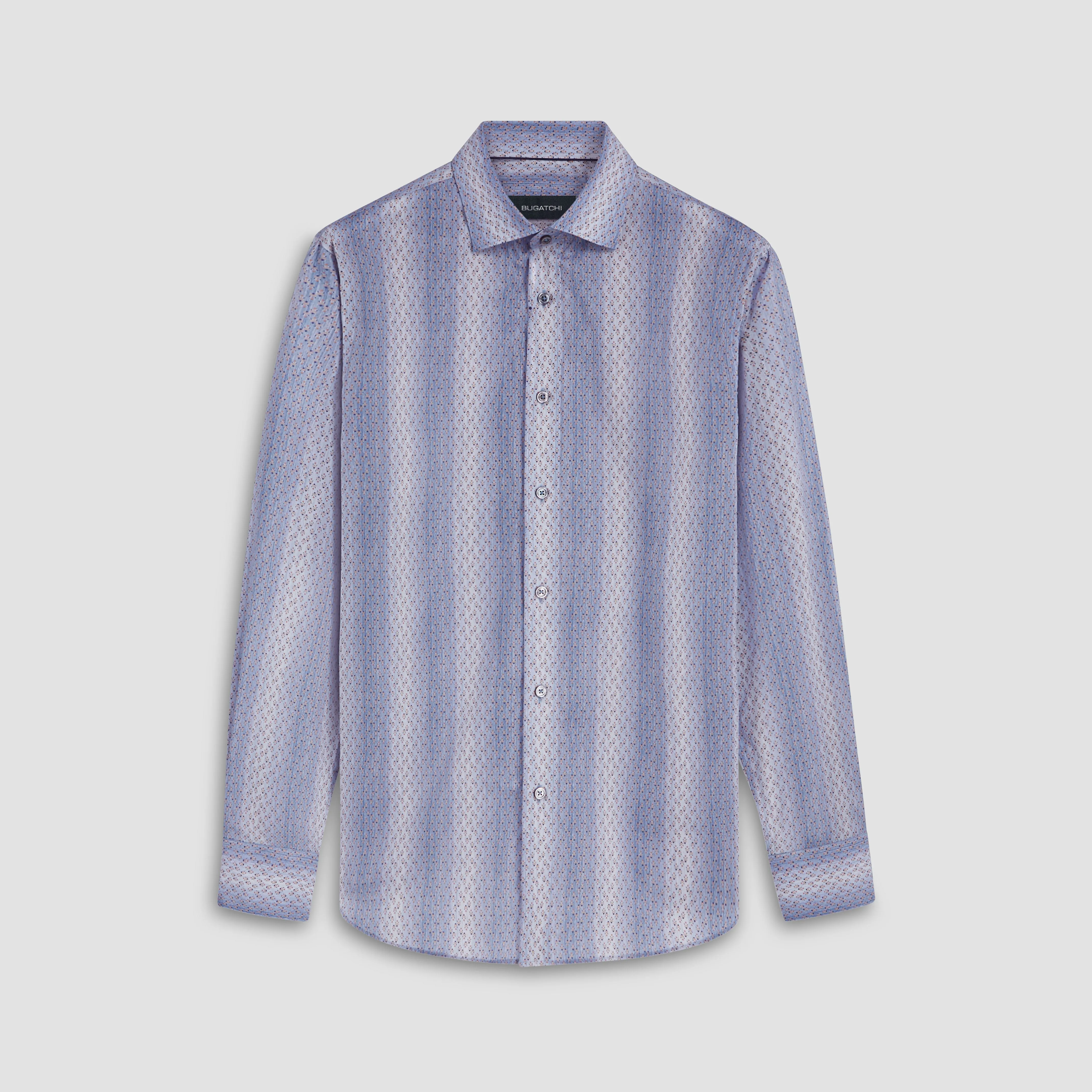 Axel Abstract Print Shirt sold by Bugatchi