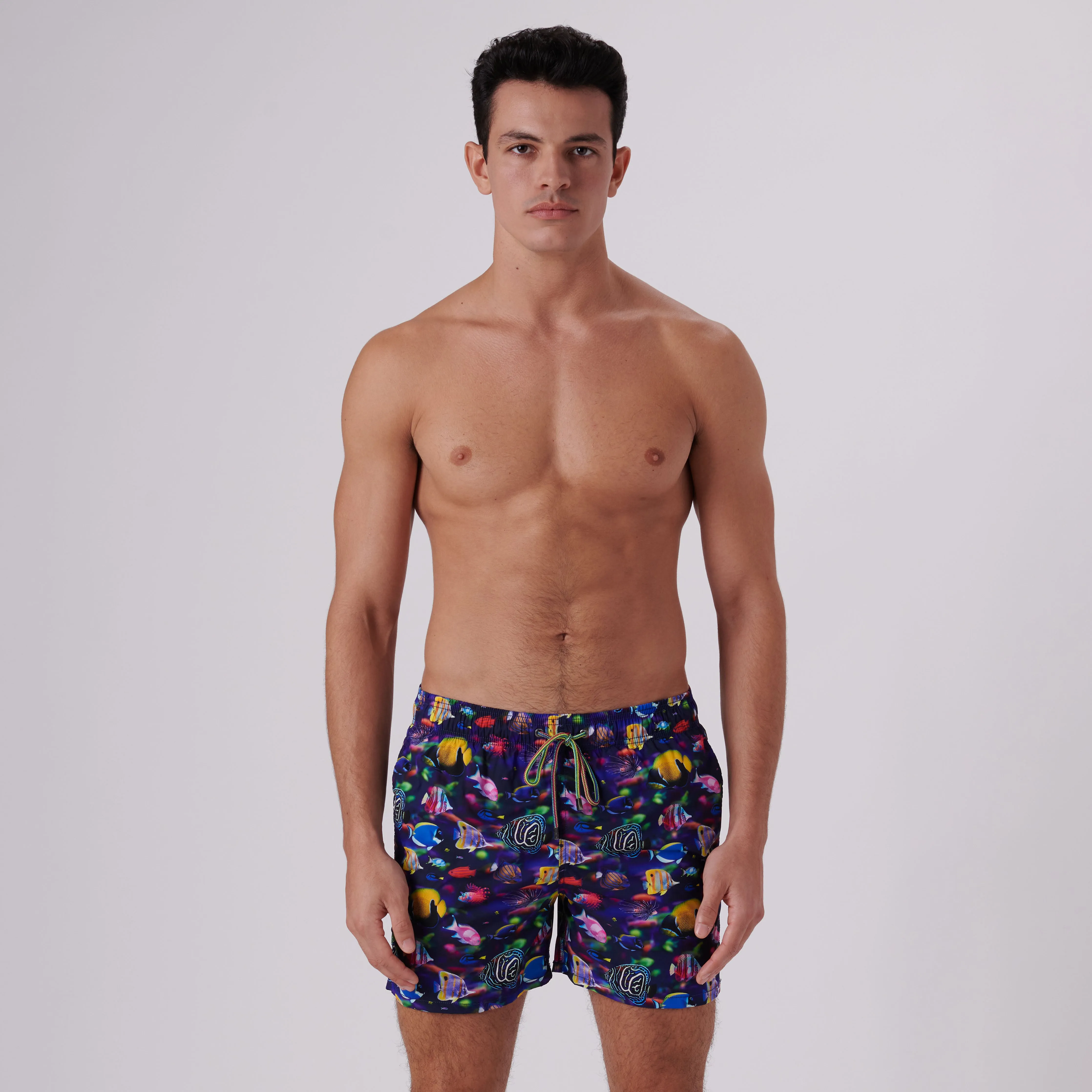 Max Fish Swim Trunks sold by Bugatchi product image thumbnail 3