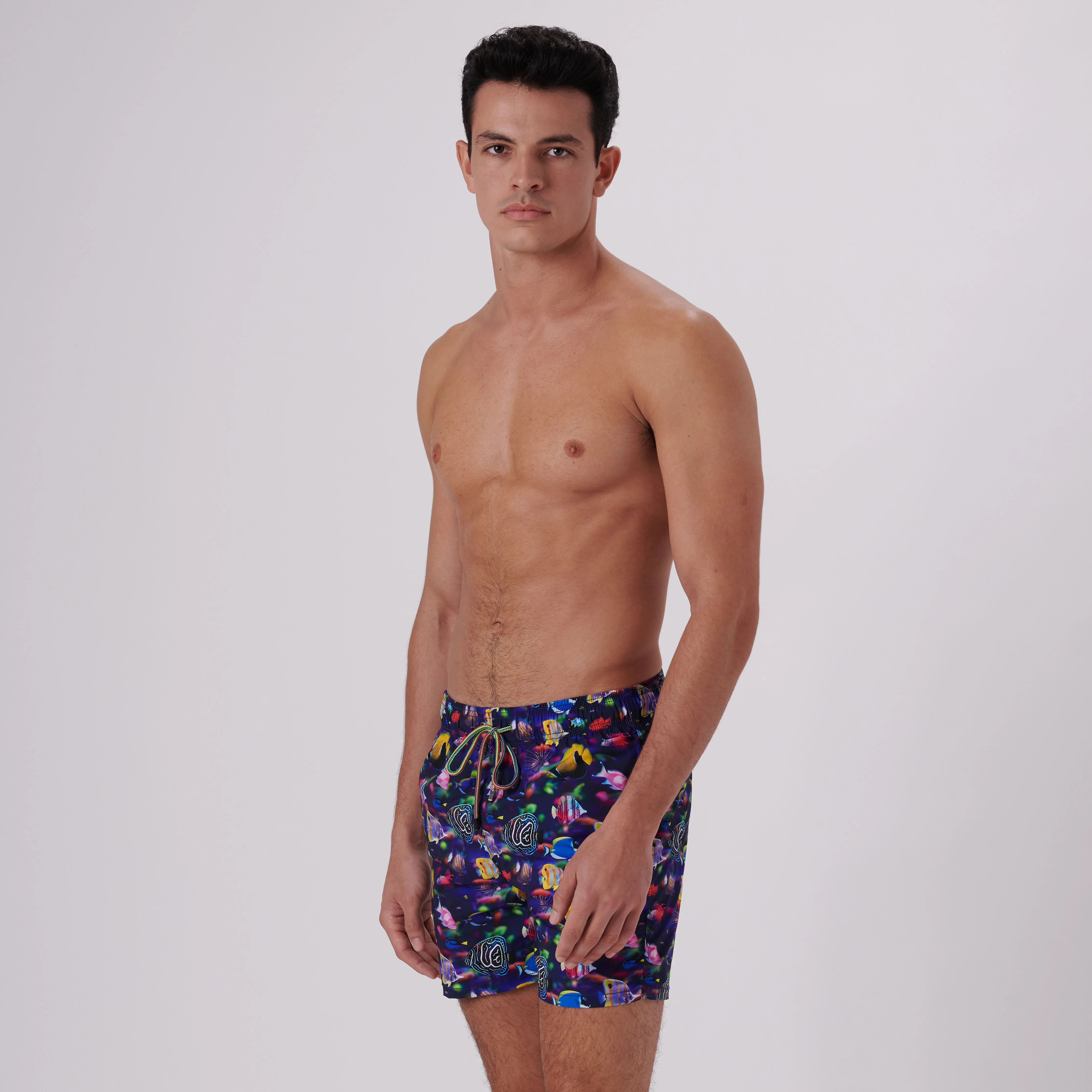 Max Fish Swim Trunks sold by Bugatchi product image thumbnail 4