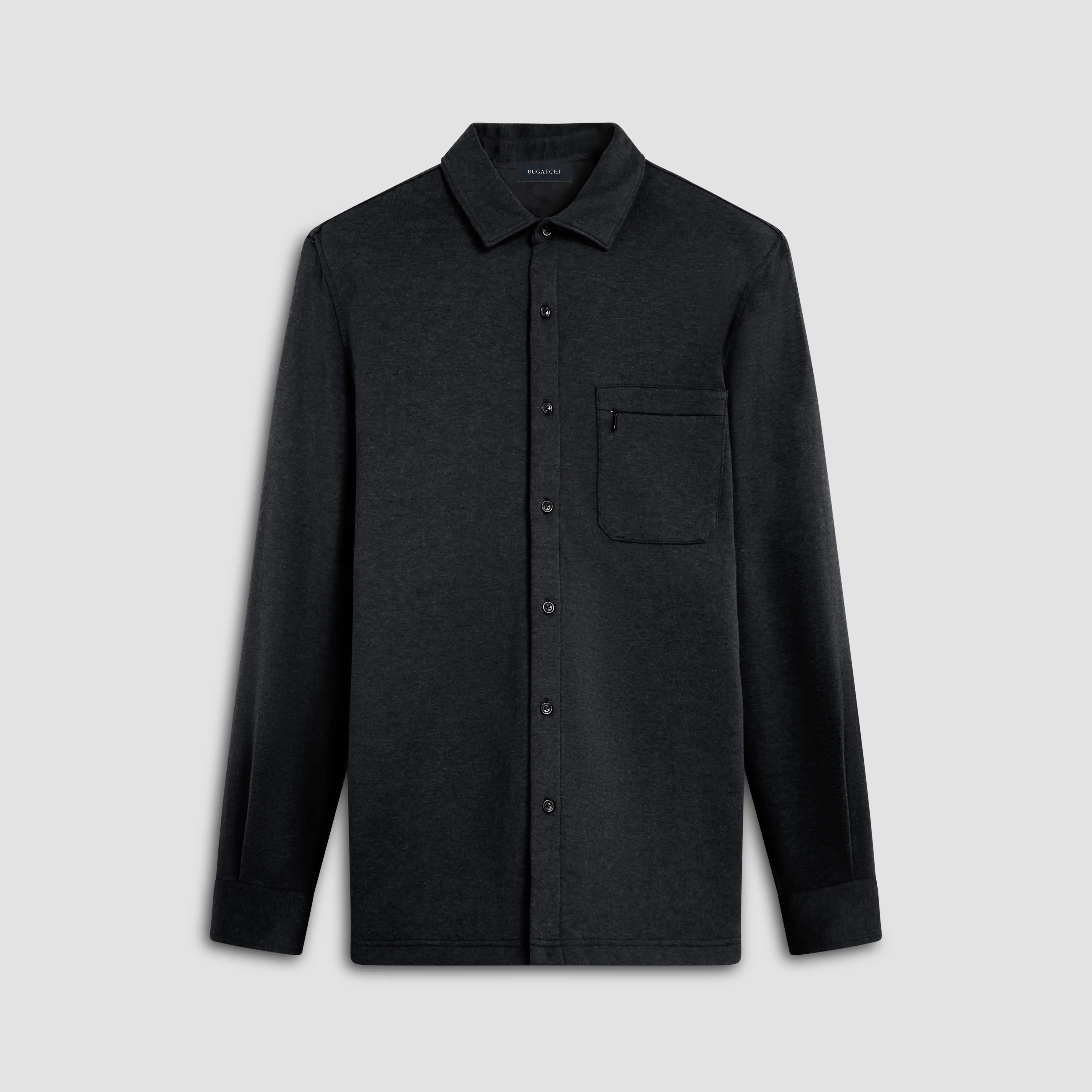 Knit Shirt Jacket sold by Bugatchi