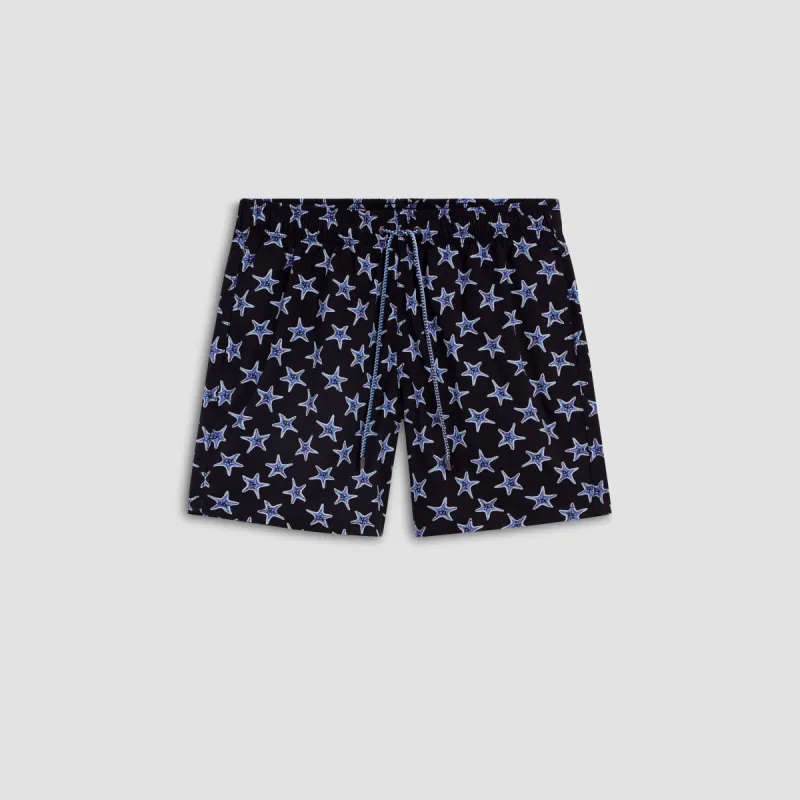 Cosmo Starfish Swim Trunks made by Bugatchi