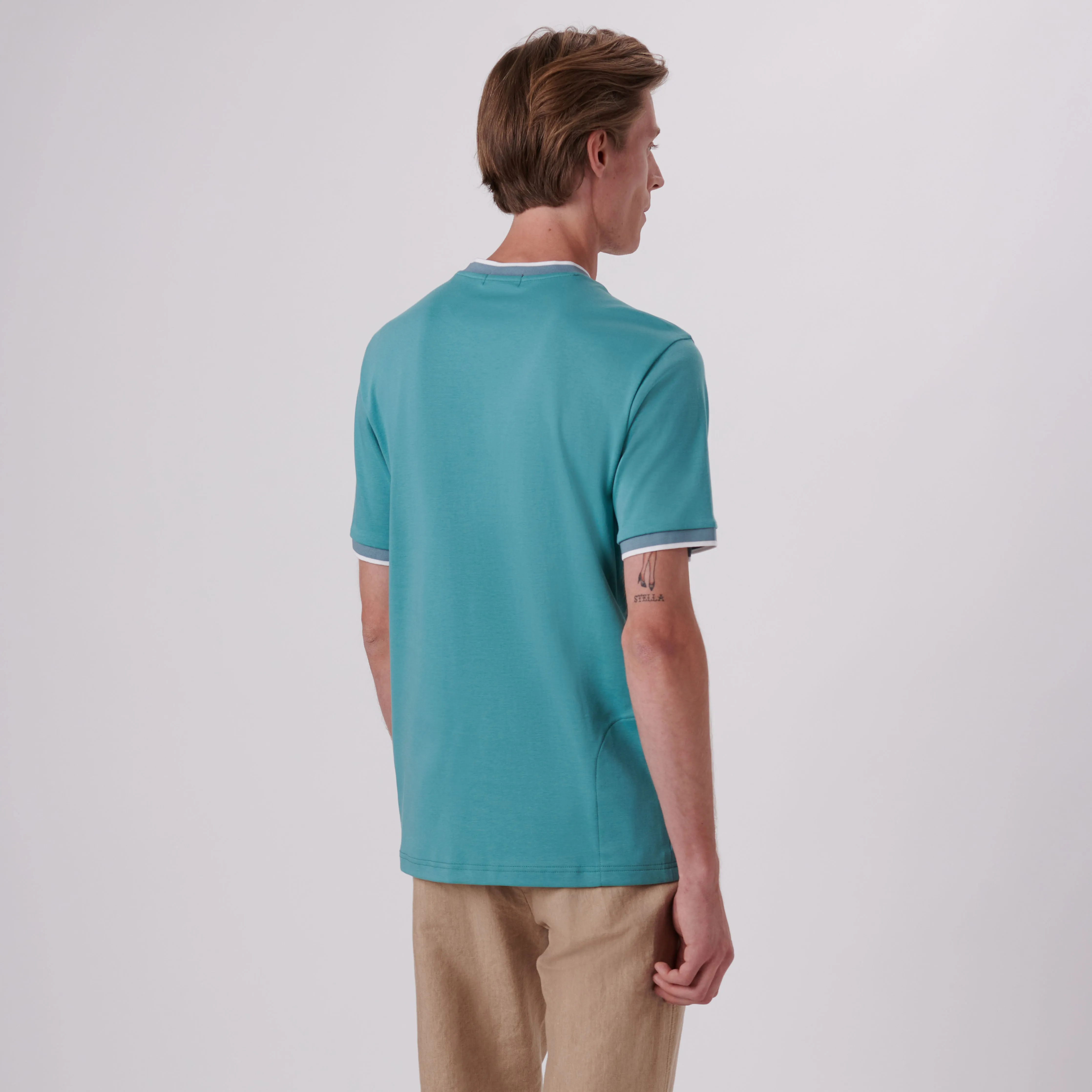 High V-Neck T-Shirt sold by Bugatchi product image thumbnail 4