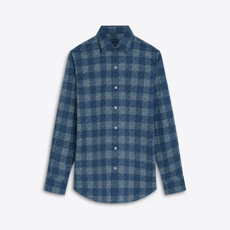 JULIAN Geometric Print Shirt sold by Bugatchi