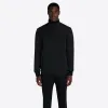 Solid Quarter Zip Mock Neck Pullover sold by Bugatchi