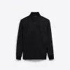 Solid Quarter Zip Mock Neck Pullover sold by Bugatchi