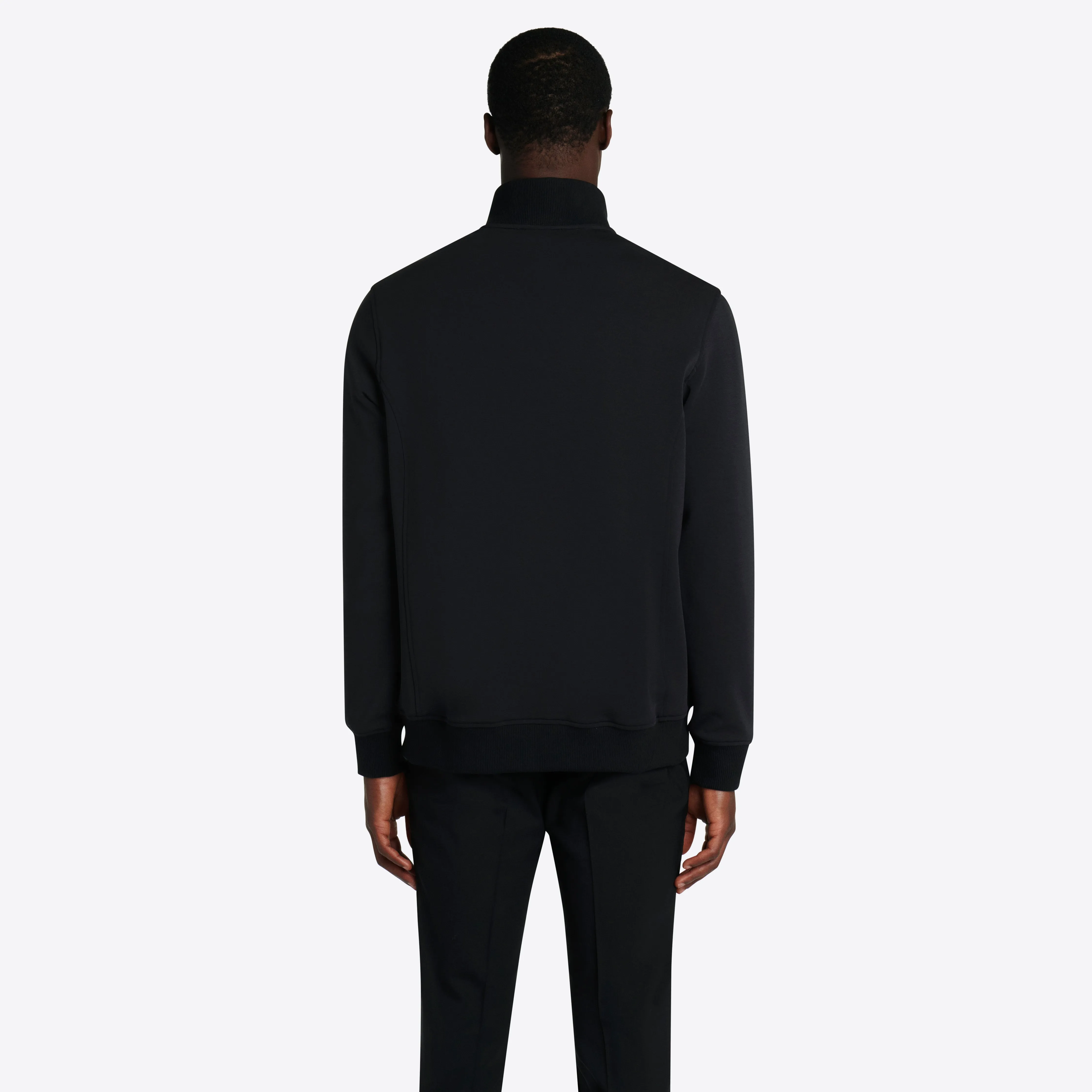 Solid Quarter Zip Mock Neck Pullover sold by Bugatchi product image thumbnail 5