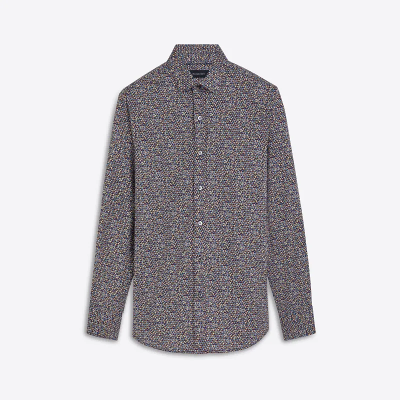 JULIAN Geometric Print Shirt sold by Bugatchi