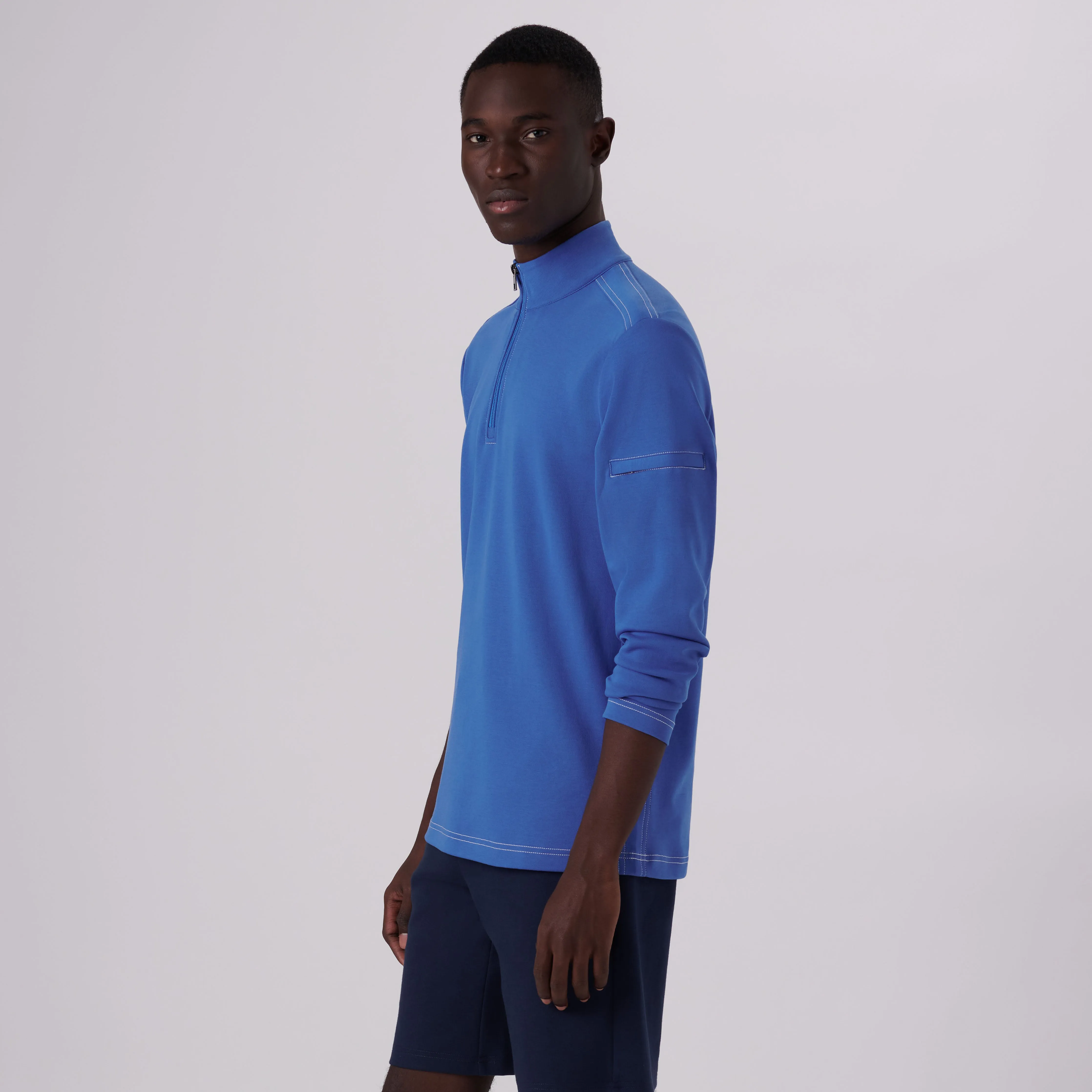 Quarter Zip Pullover sold by Bugatchi product image thumbnail 3