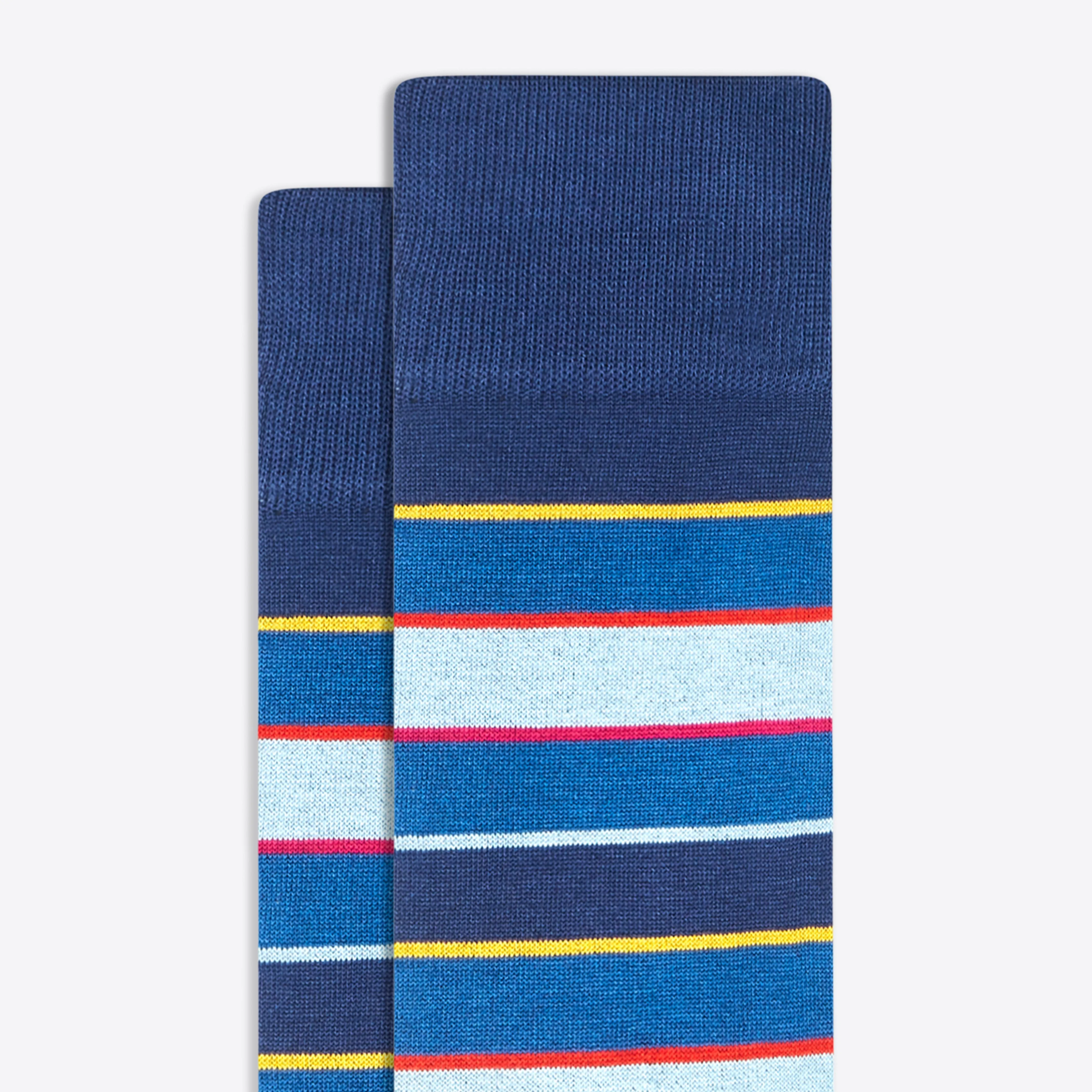 Striped Mid-Calf Socks sold by Bugatchi product image thumbnail 2