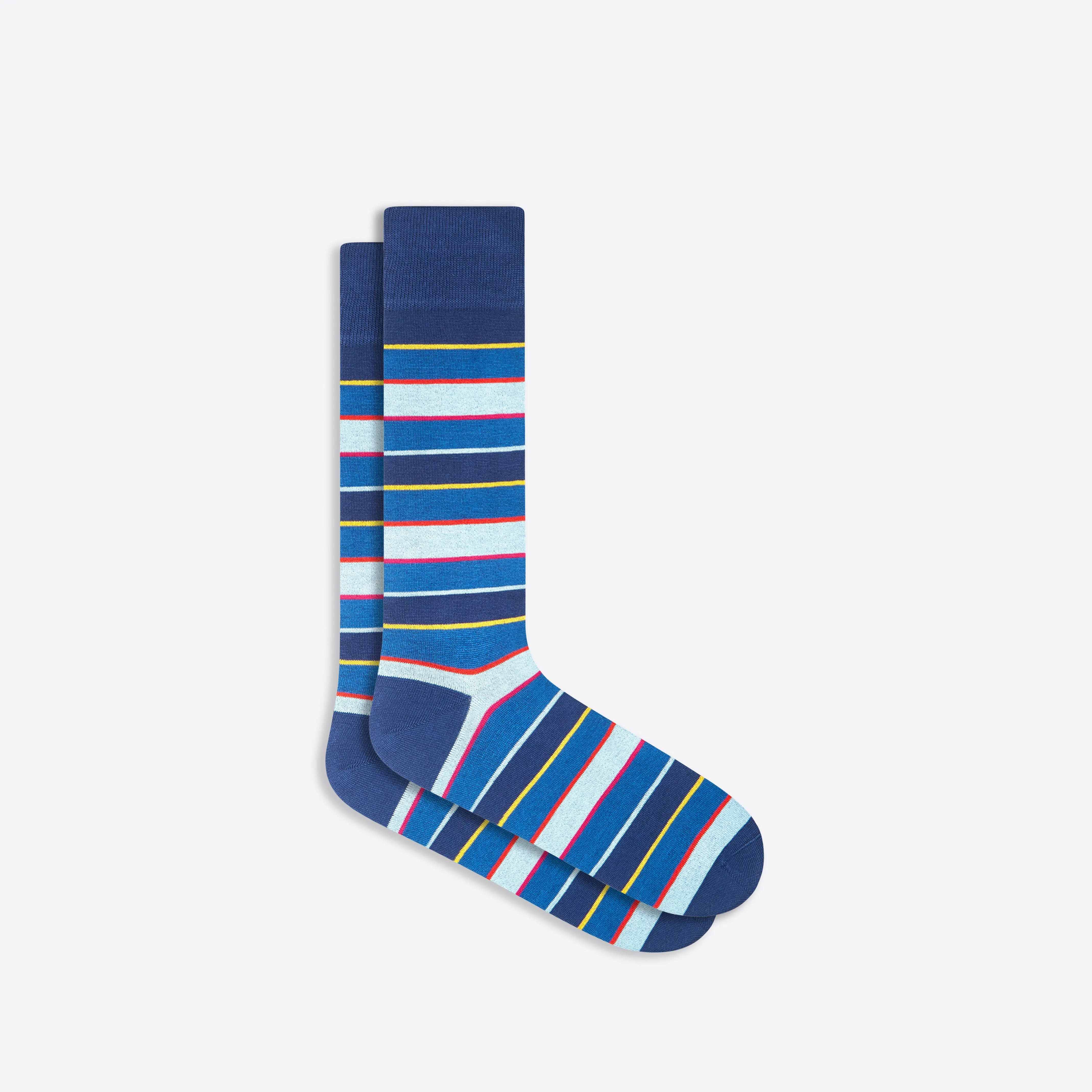 Striped Mid-Calf Socks sold by Bugatchi