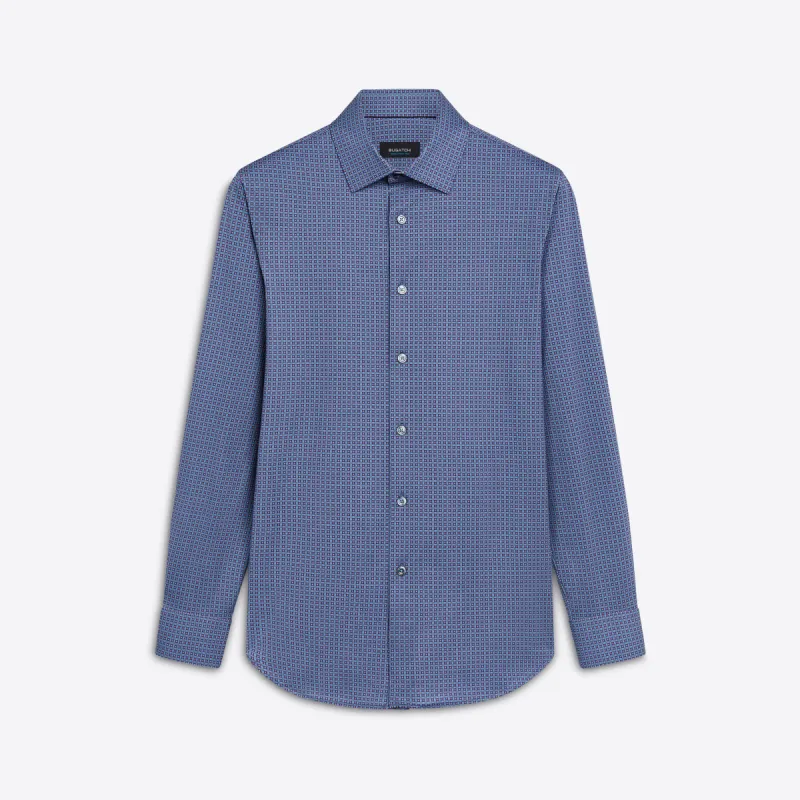 JAMES Geometric Print OoohCotton Shirt sold by Bugatchi