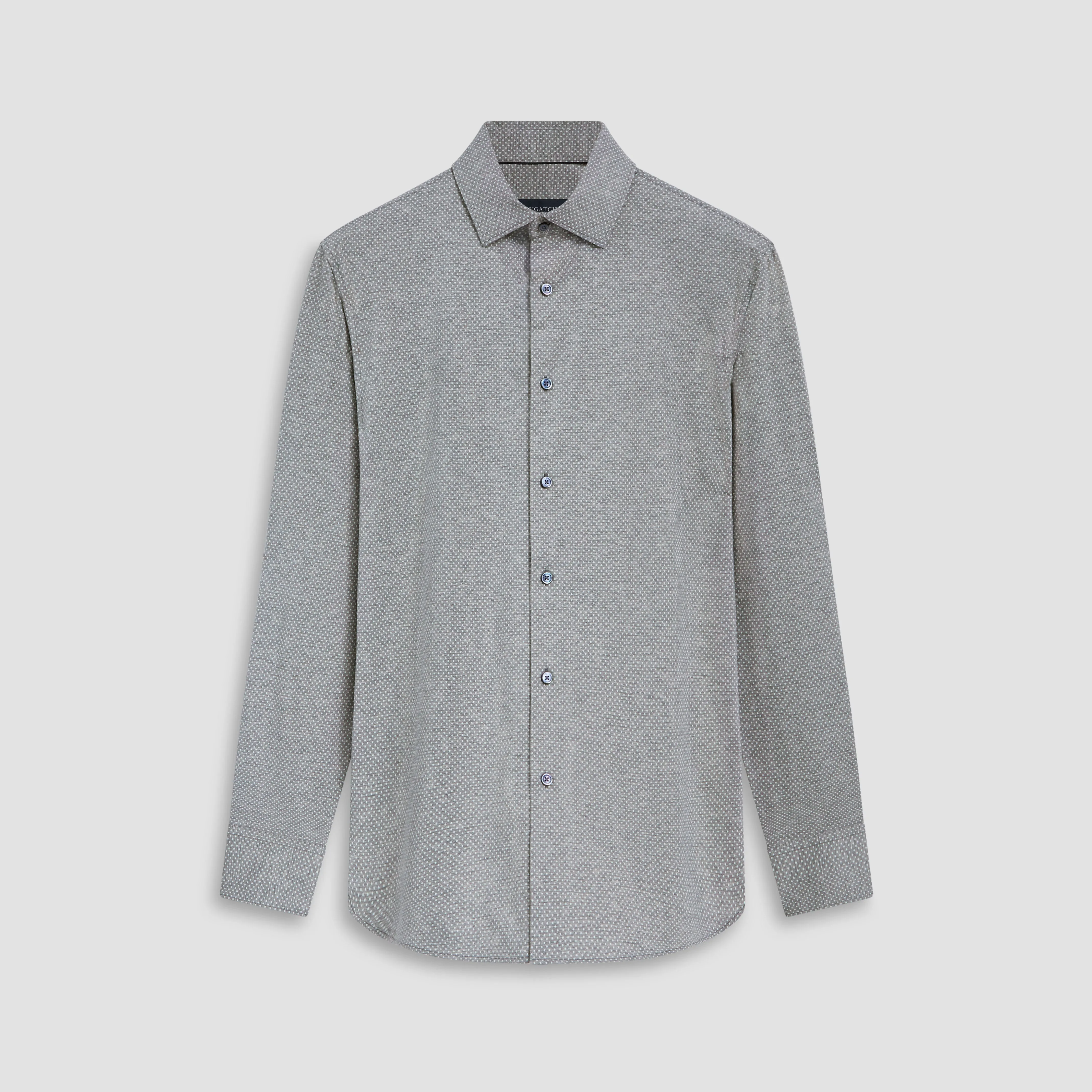 James Polka Dot OoohCotton Shirt sold by Bugatchi