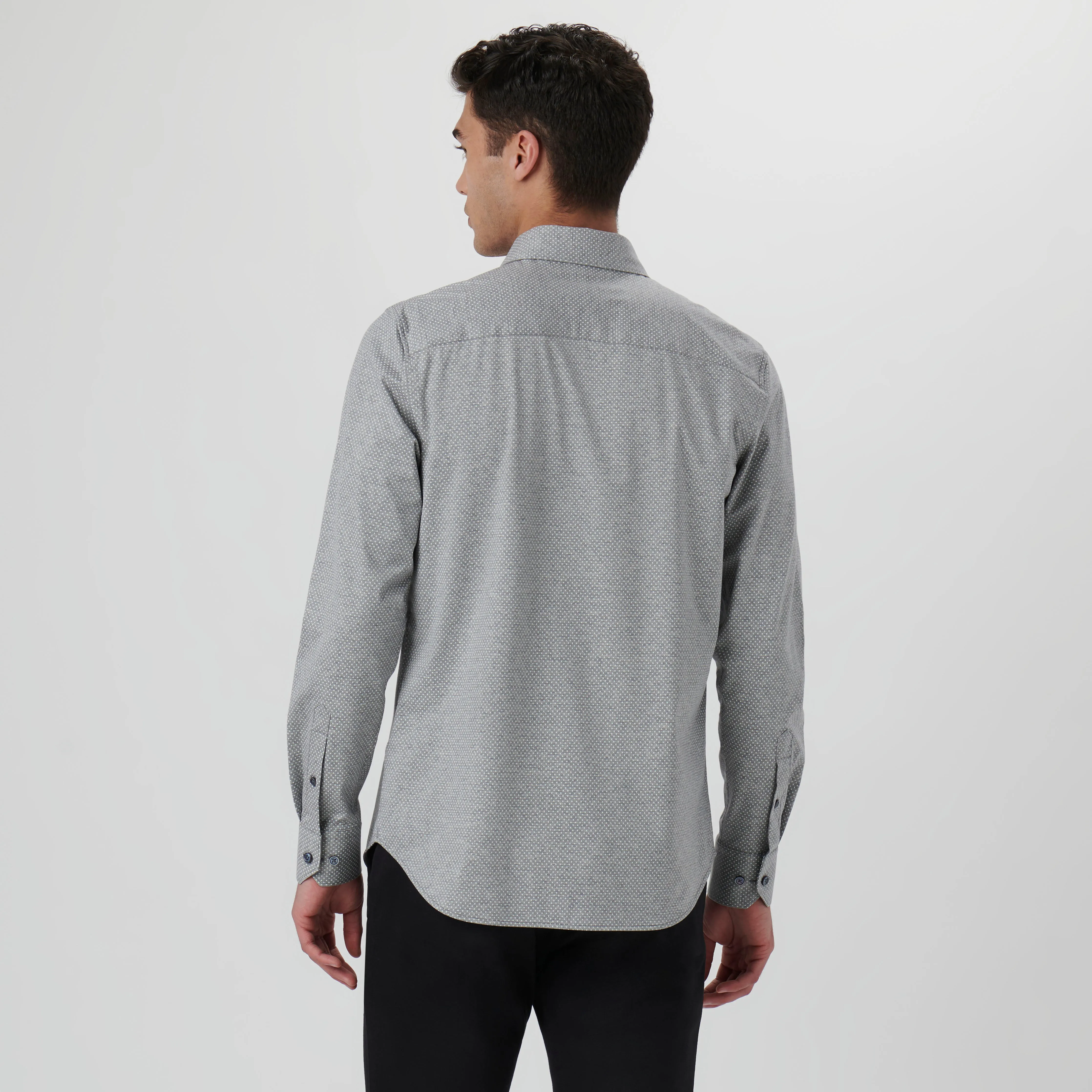 James Polka Dot OoohCotton Shirt sold by Bugatchi product image thumbnail 4