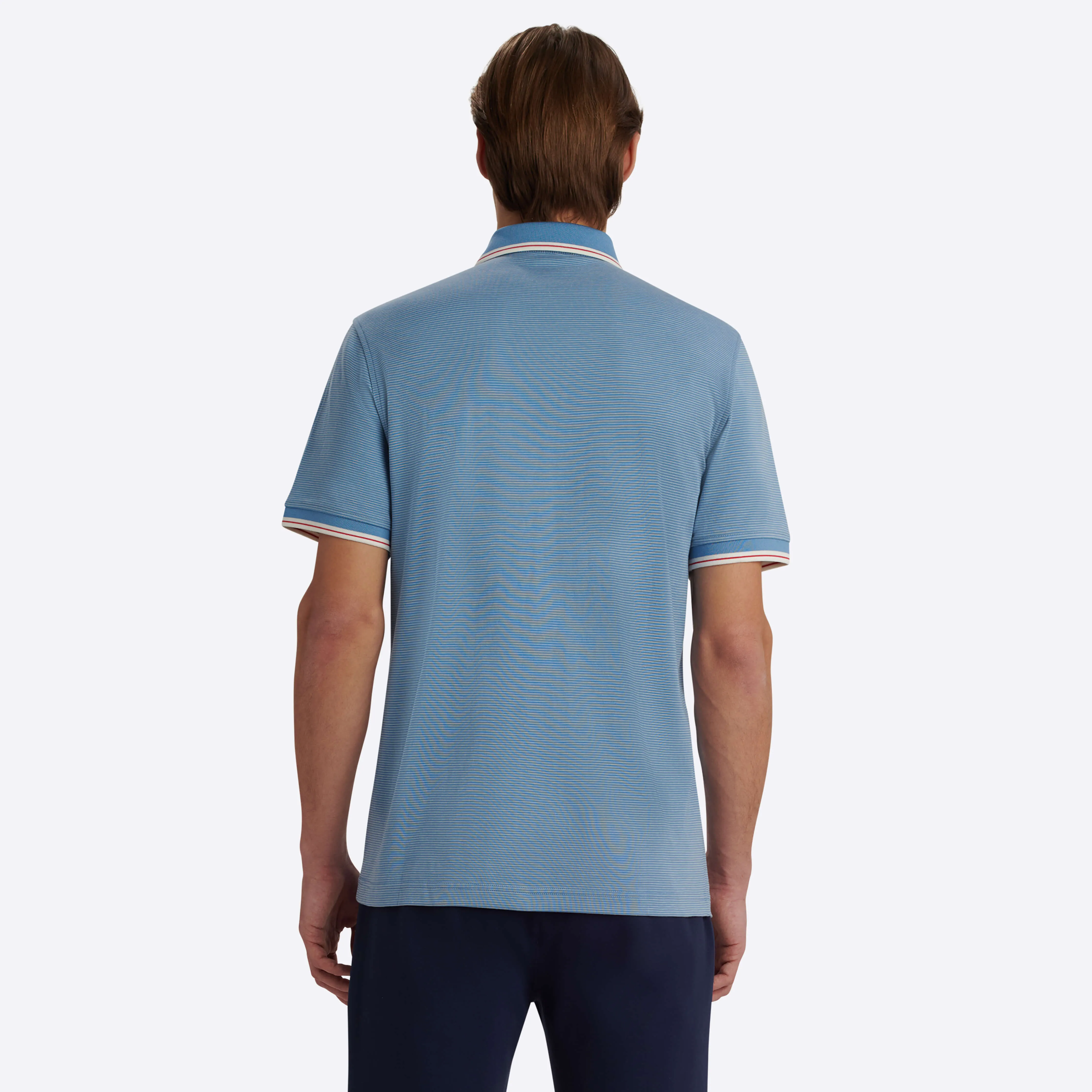Striped Polo sold by Bugatchi product image thumbnail 4