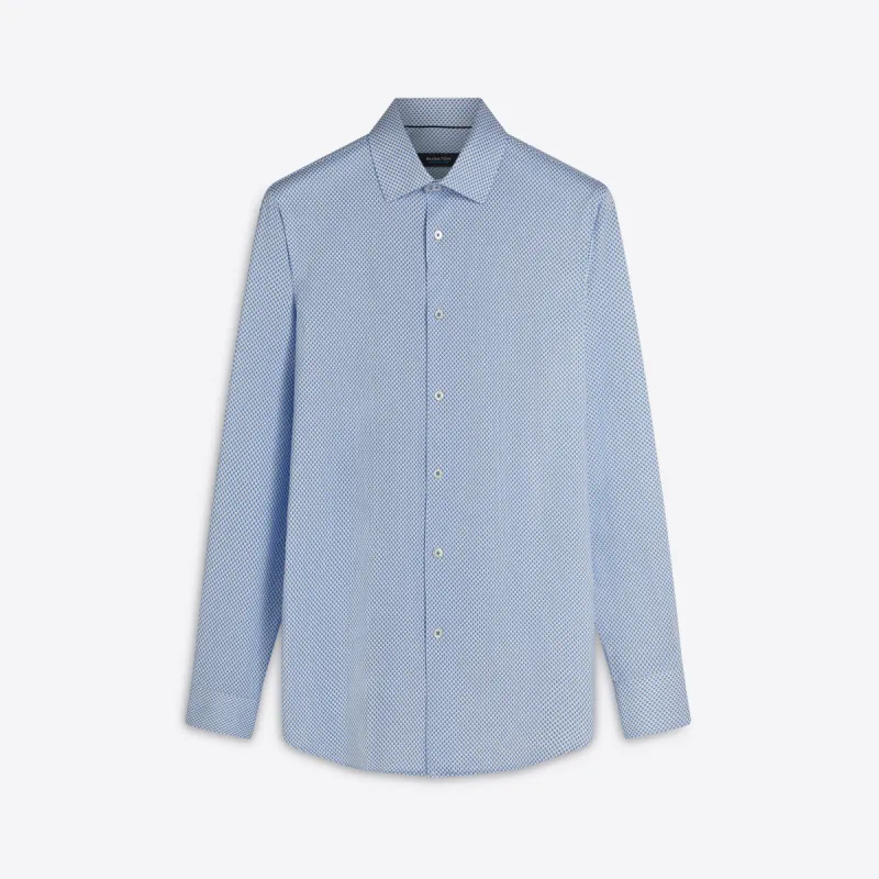 JAMES Geometric Print OoohCotton Shirt sold by Bugatchi