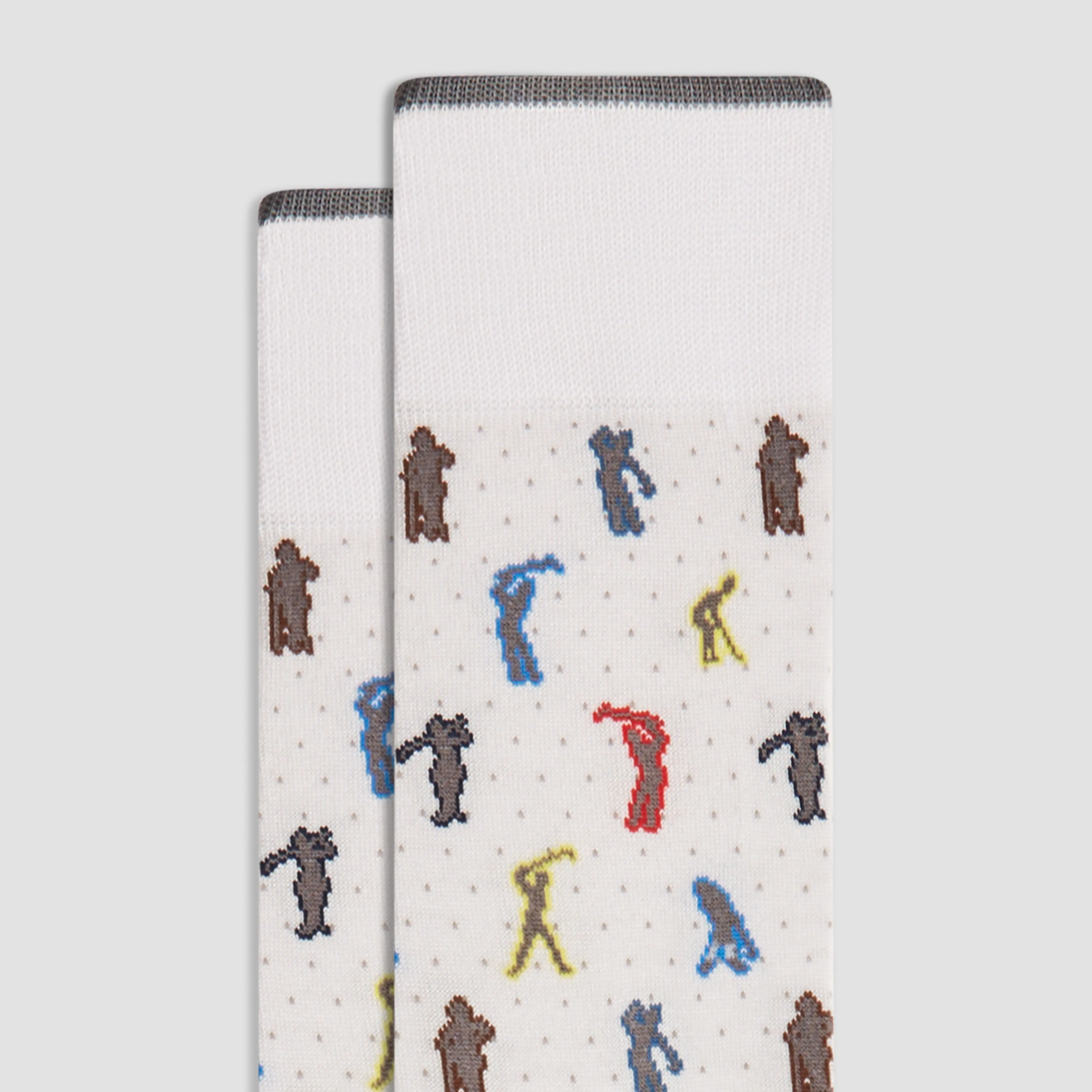 Golfer Mid-Calf Socks sold by Bugatchi product image thumbnail 2