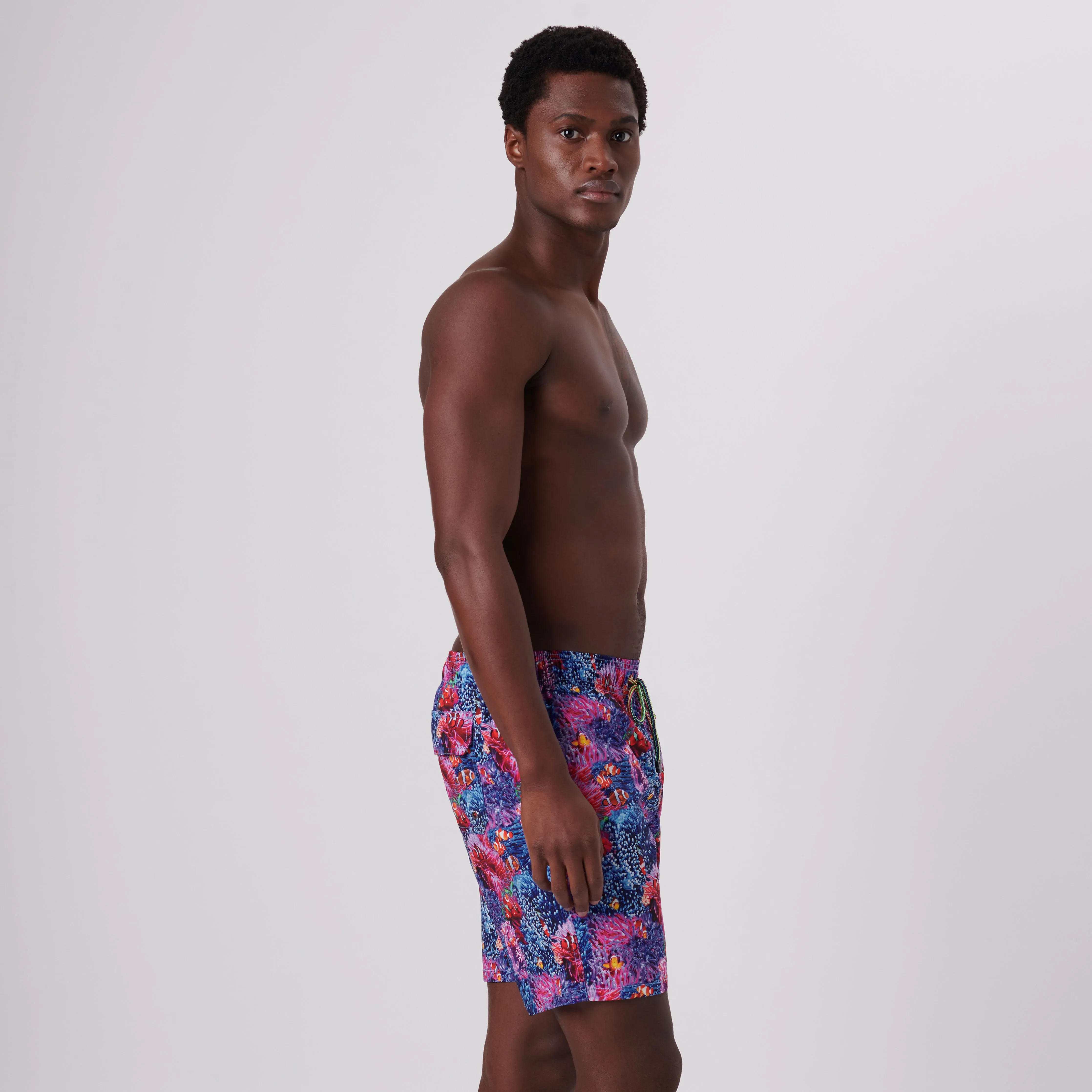 Cosmo Coral Reef Swim Trunks sold by Bugatchi product image thumbnail 4