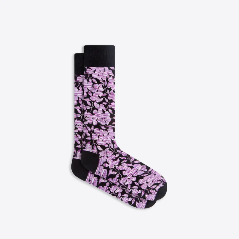 Floral Mid-Calf Socks sold by Bugatchi