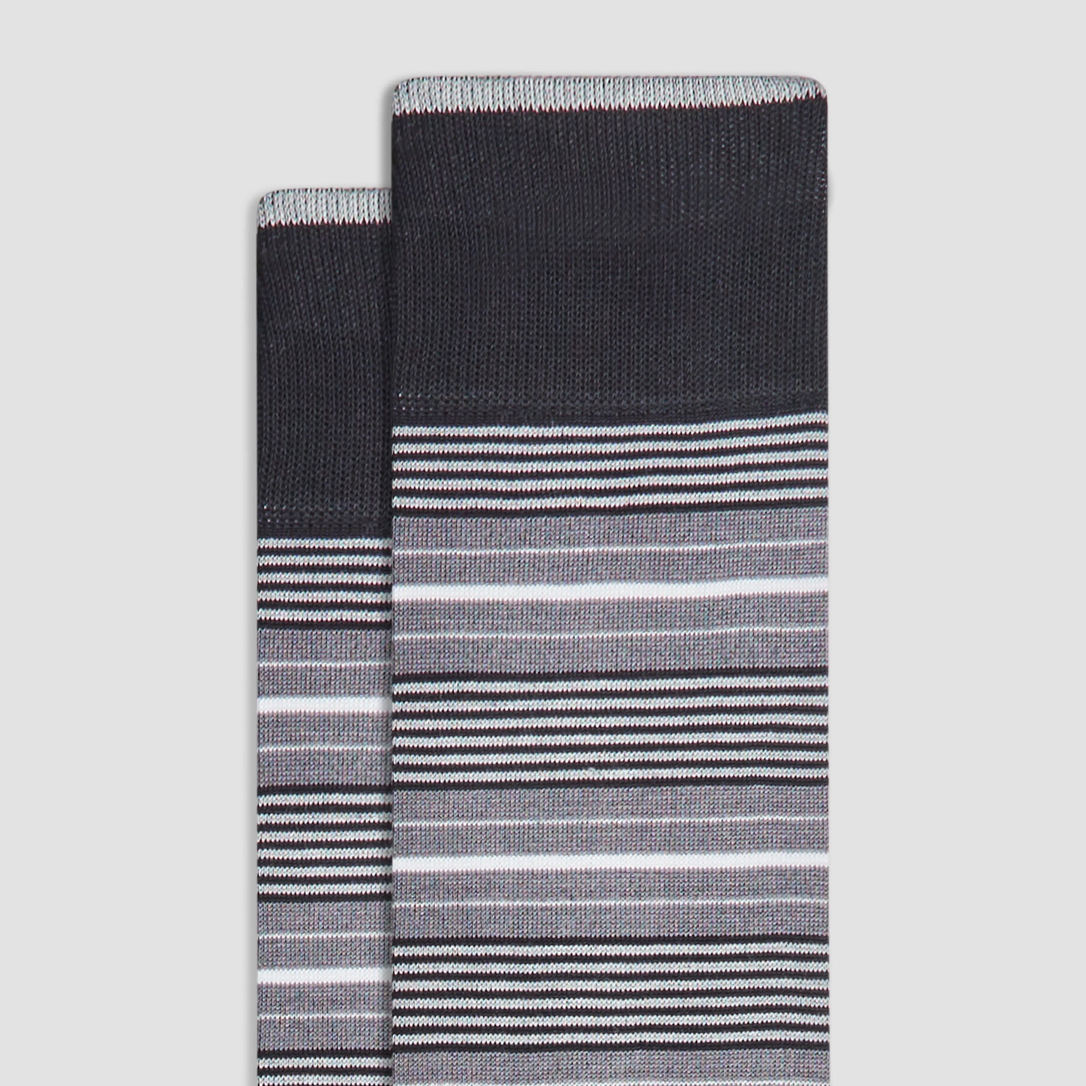 Striped Mid-Calf Socks sold by Bugatchi product image thumbnail 2