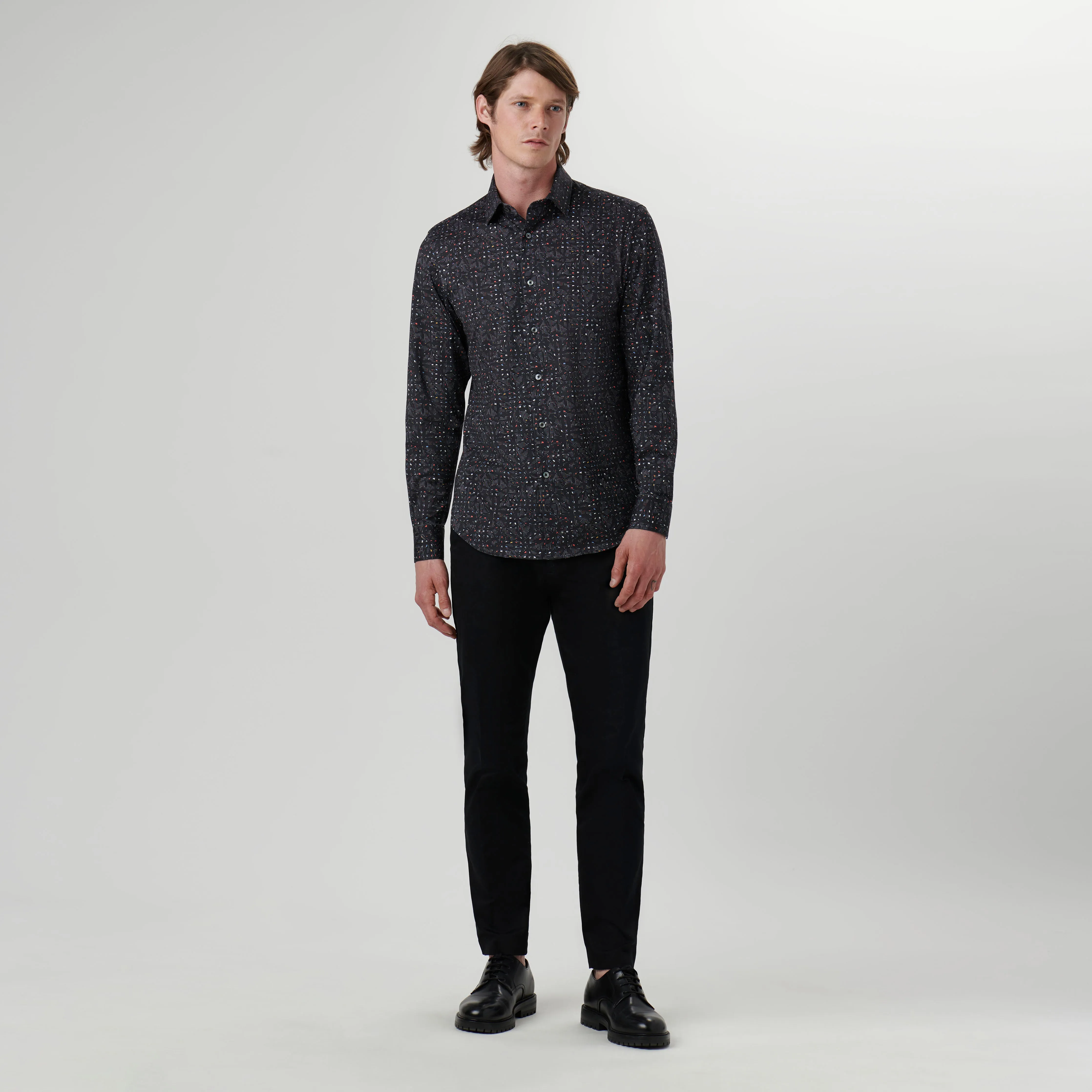 James Abstract OoohCotton Shirt sold by Bugatchi product image thumbnail 5