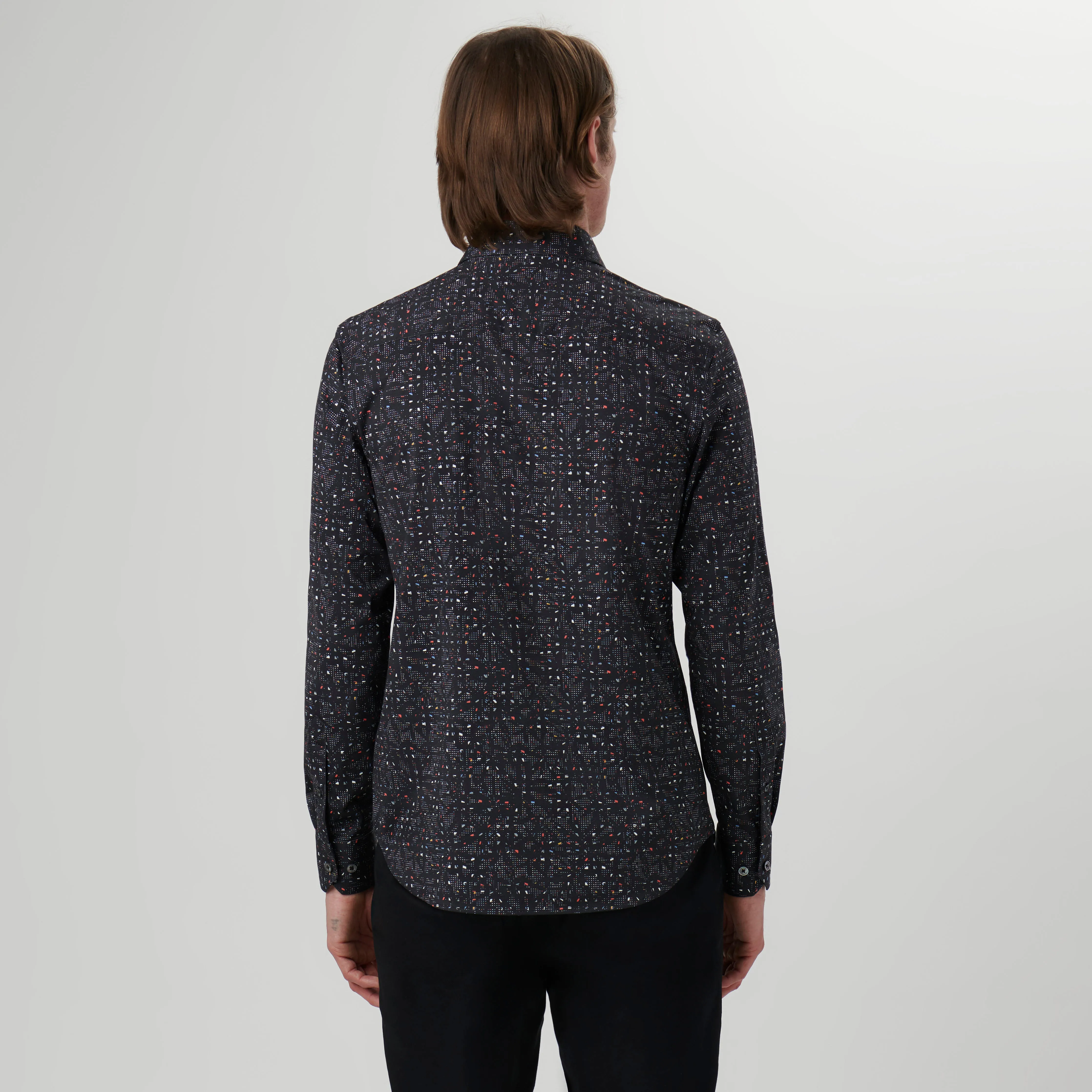 James Abstract OoohCotton Shirt sold by Bugatchi product image thumbnail 4