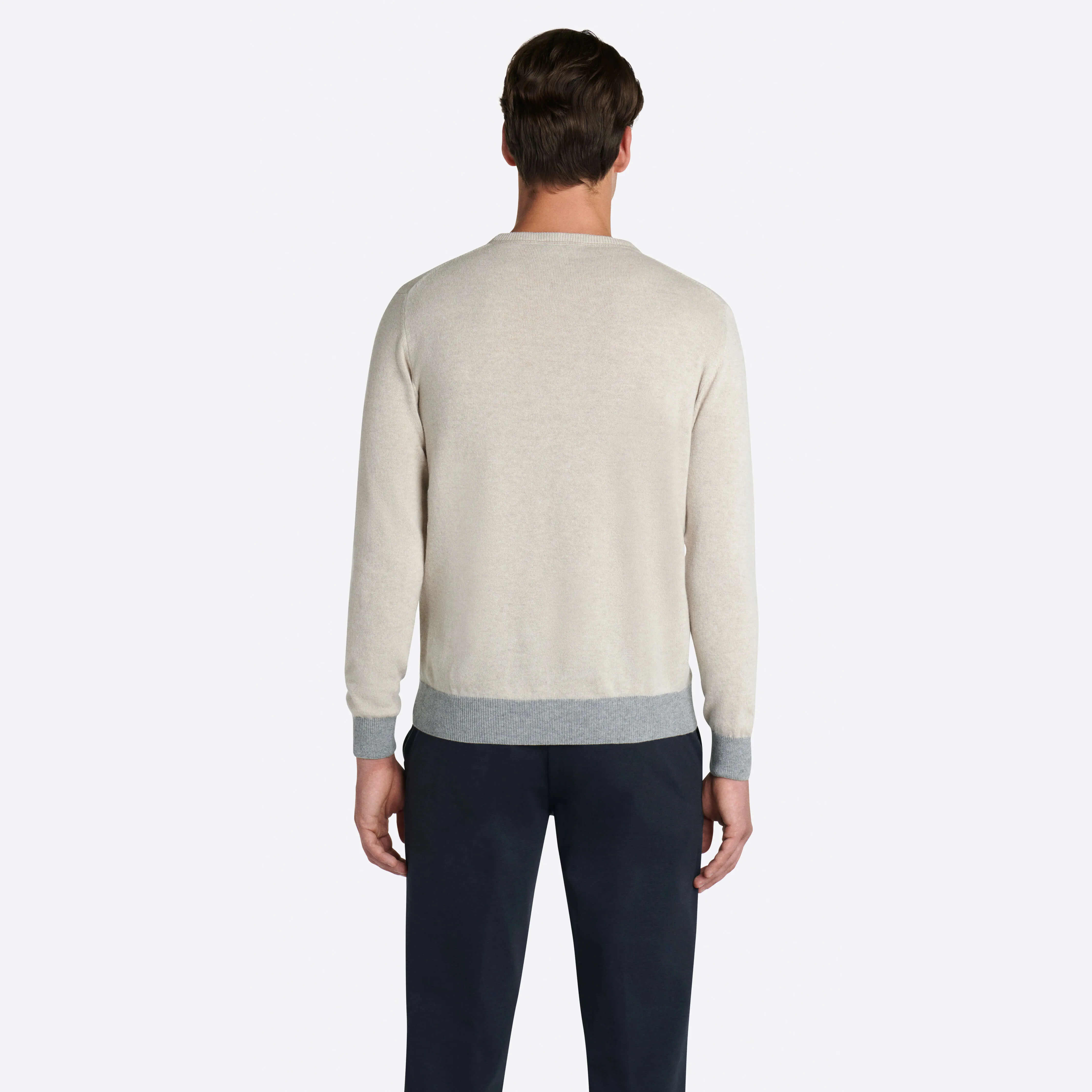 Solid Crew Neck Sweater sold by Bugatchi product image thumbnail 5
