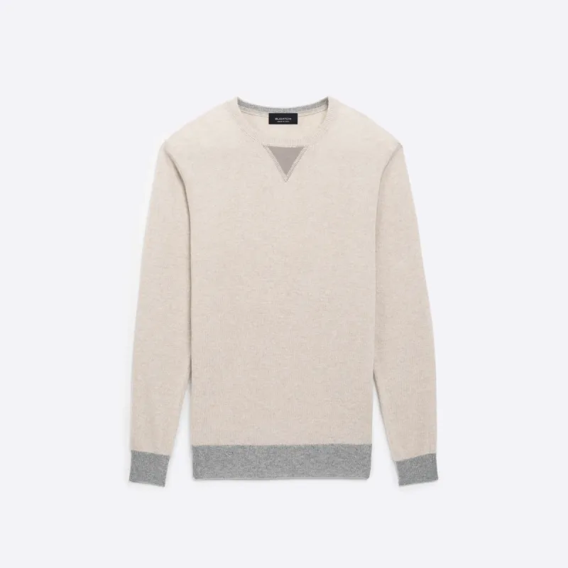 Solid Crew Neck Sweater sold by Bugatchi