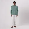 Patterned Crew Neck Sweater sold by Bugatchi