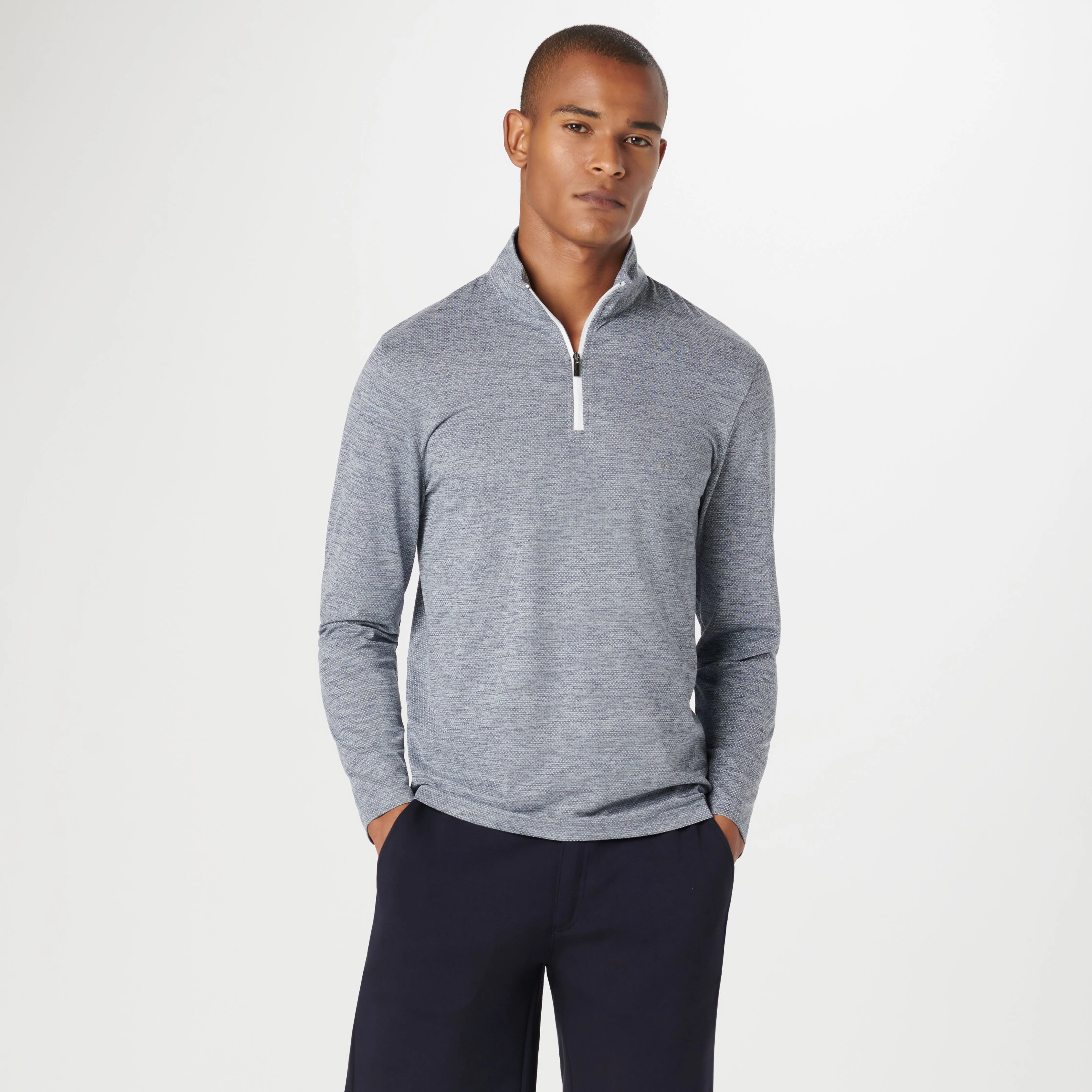 UV50 Performance Pullover sold by Bugatchi product image thumbnail 2