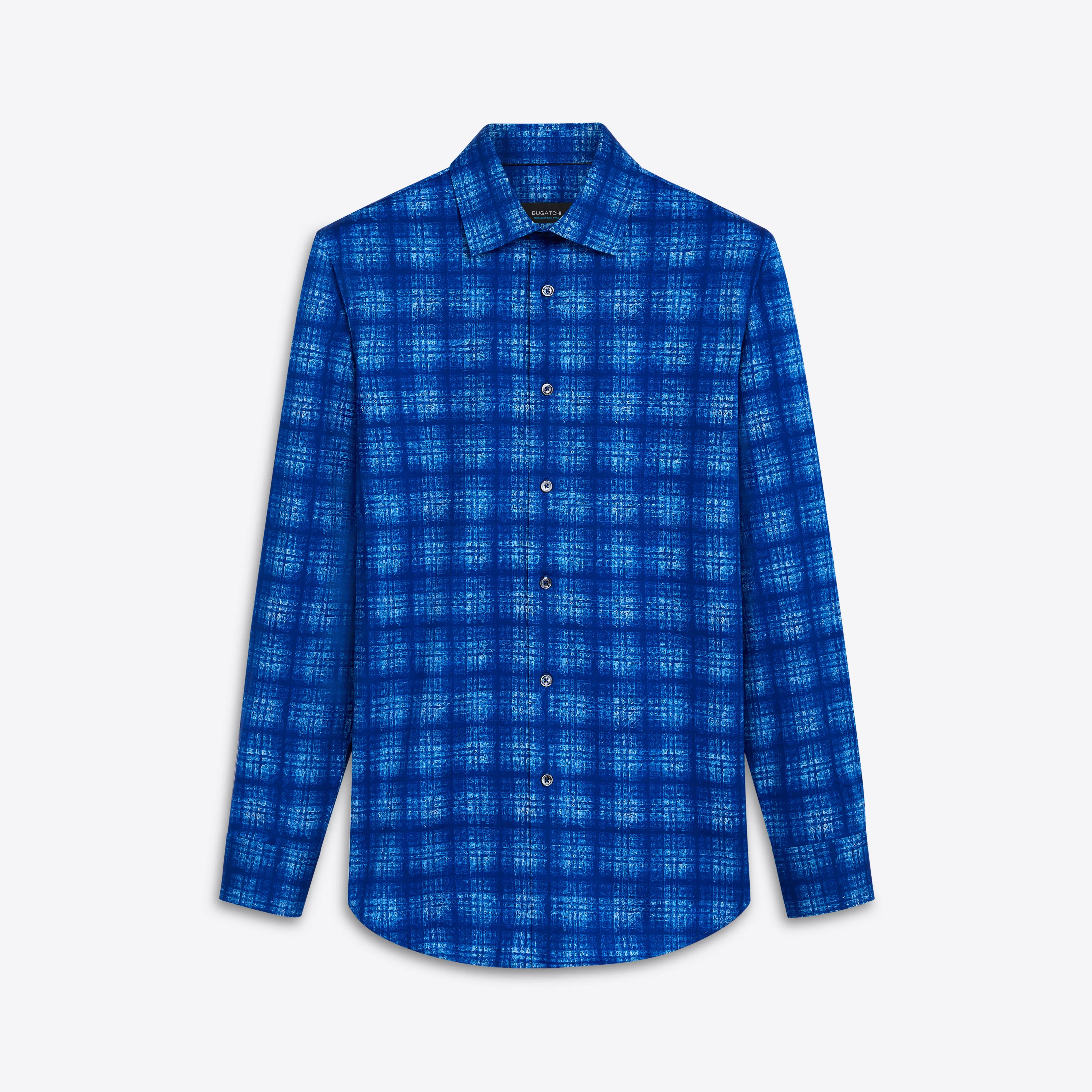 JAMES Windowpane Check OoohCotton Shirt sold by Bugatchi