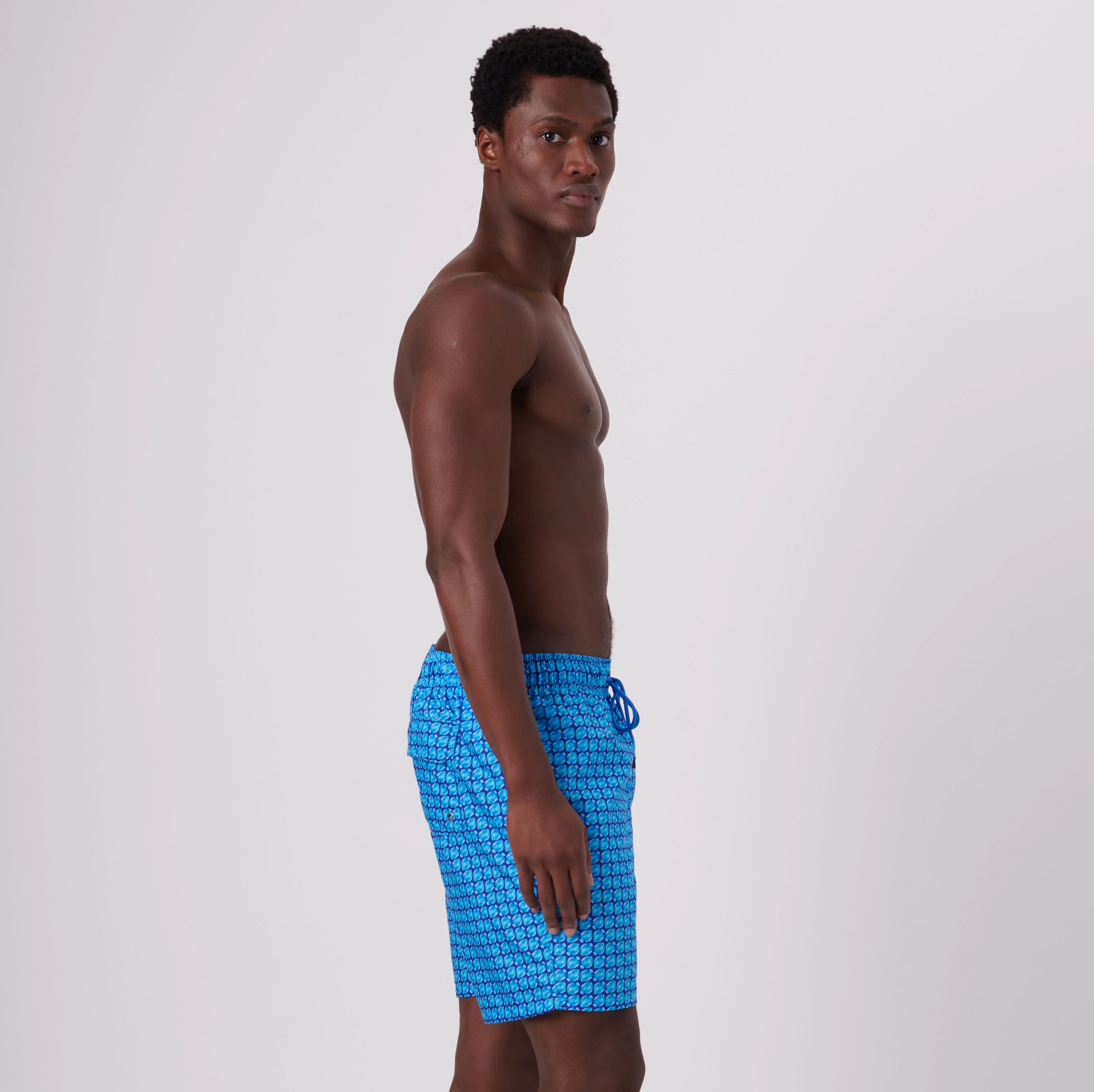 Cosmo Fish Swim Trunks sold by Bugatchi product image thumbnail 4