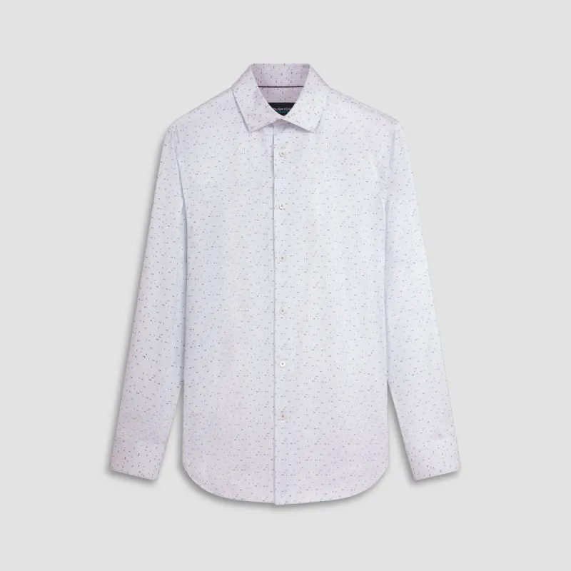 James Geometric Print OoohCotton Shirt sold by Bugatchi