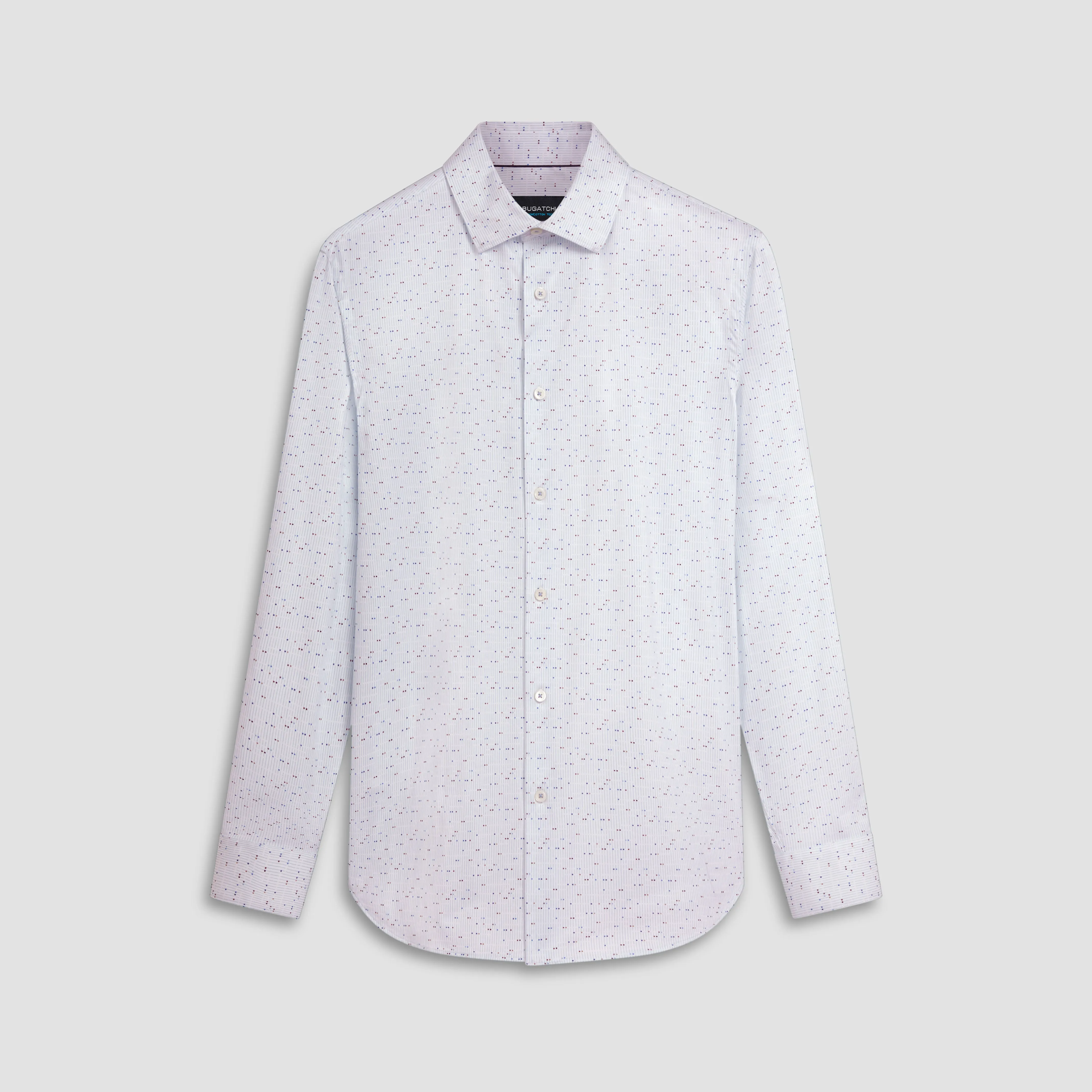 James Geometric Print OoohCotton Shirt sold by Bugatchi