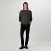 Cable Knit Crew Neck Sweater sold by Bugatchi