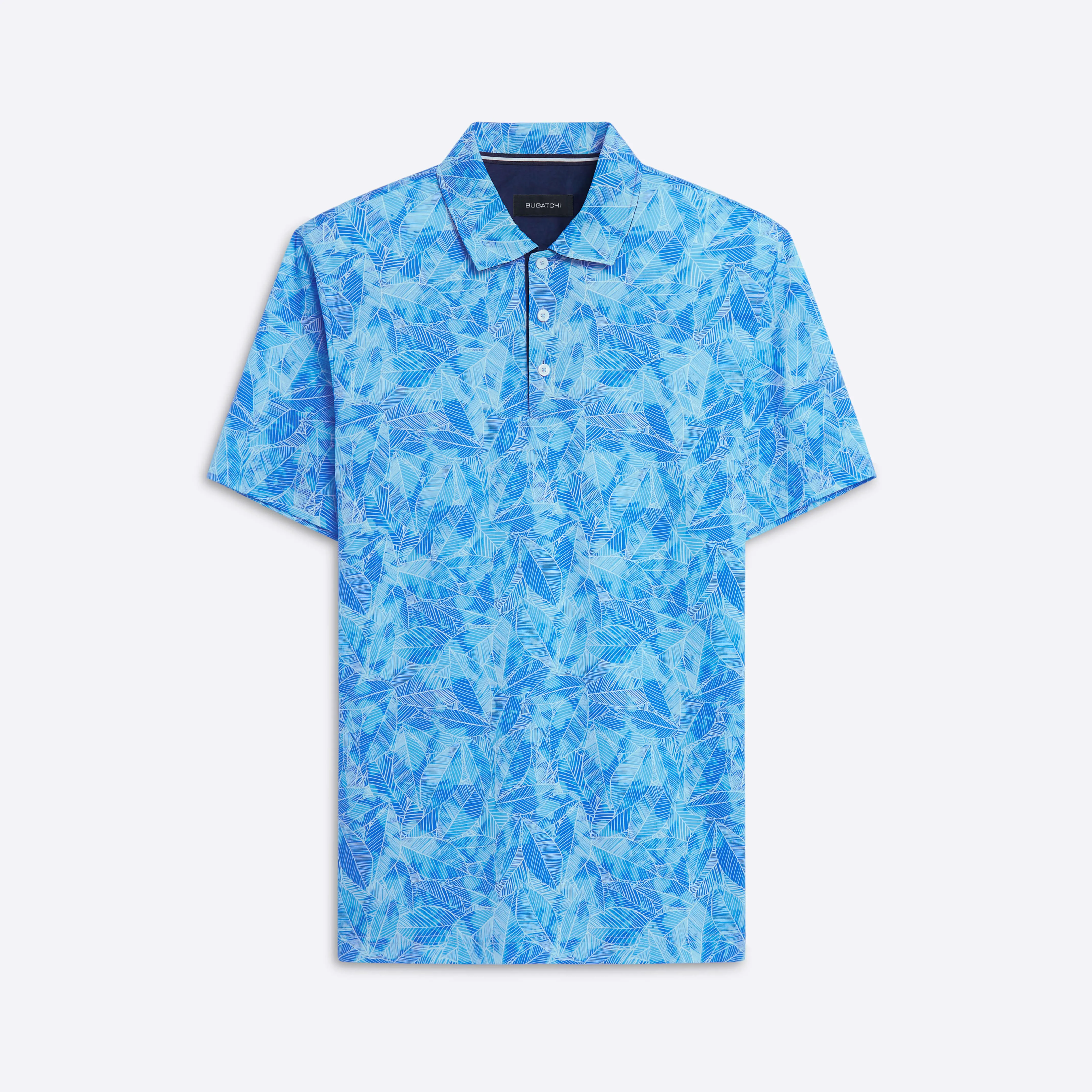 Hendrix Leaf Polo sold by Bugatchi