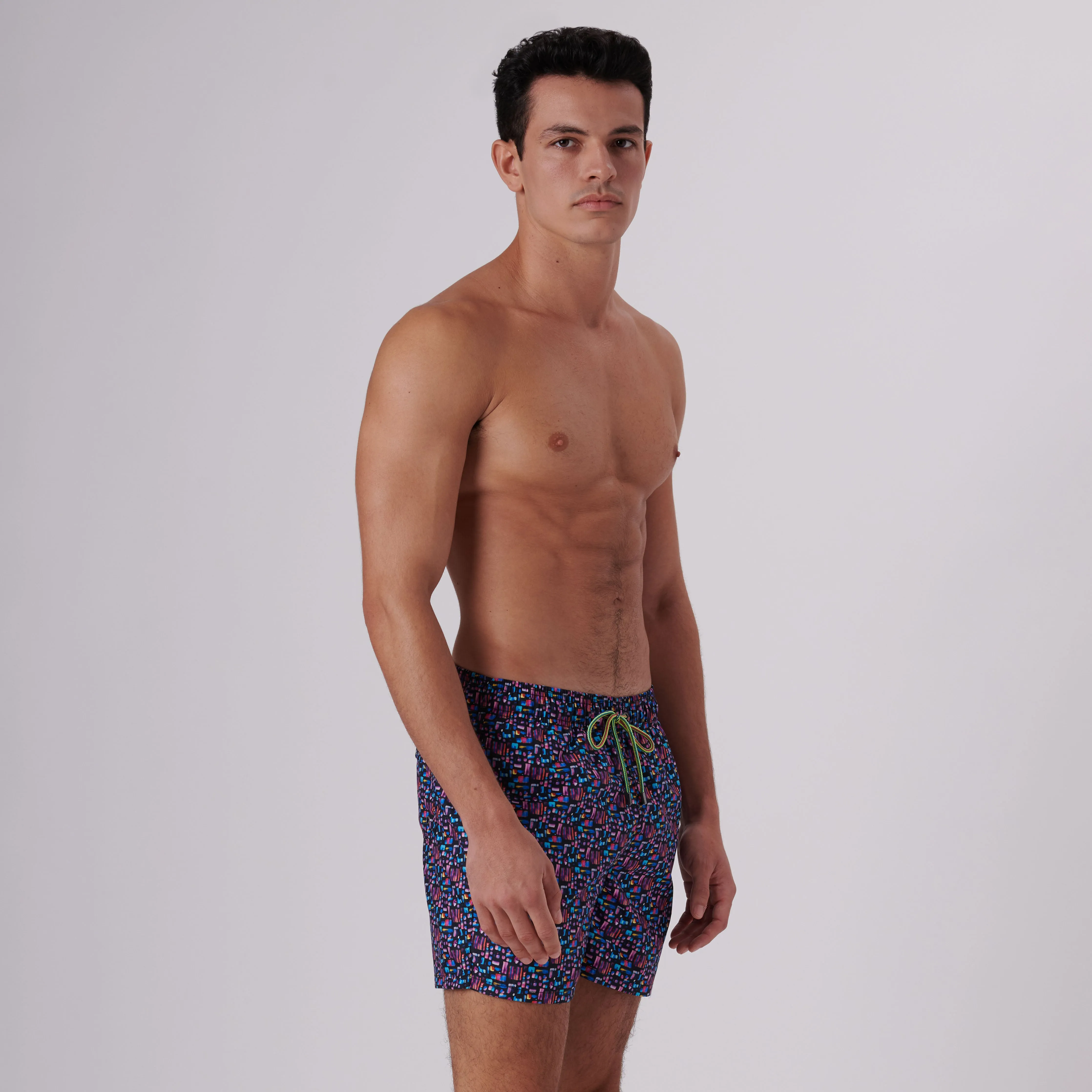 Archer Abstract Swim Trunks sold by Bugatchi product image thumbnail 4