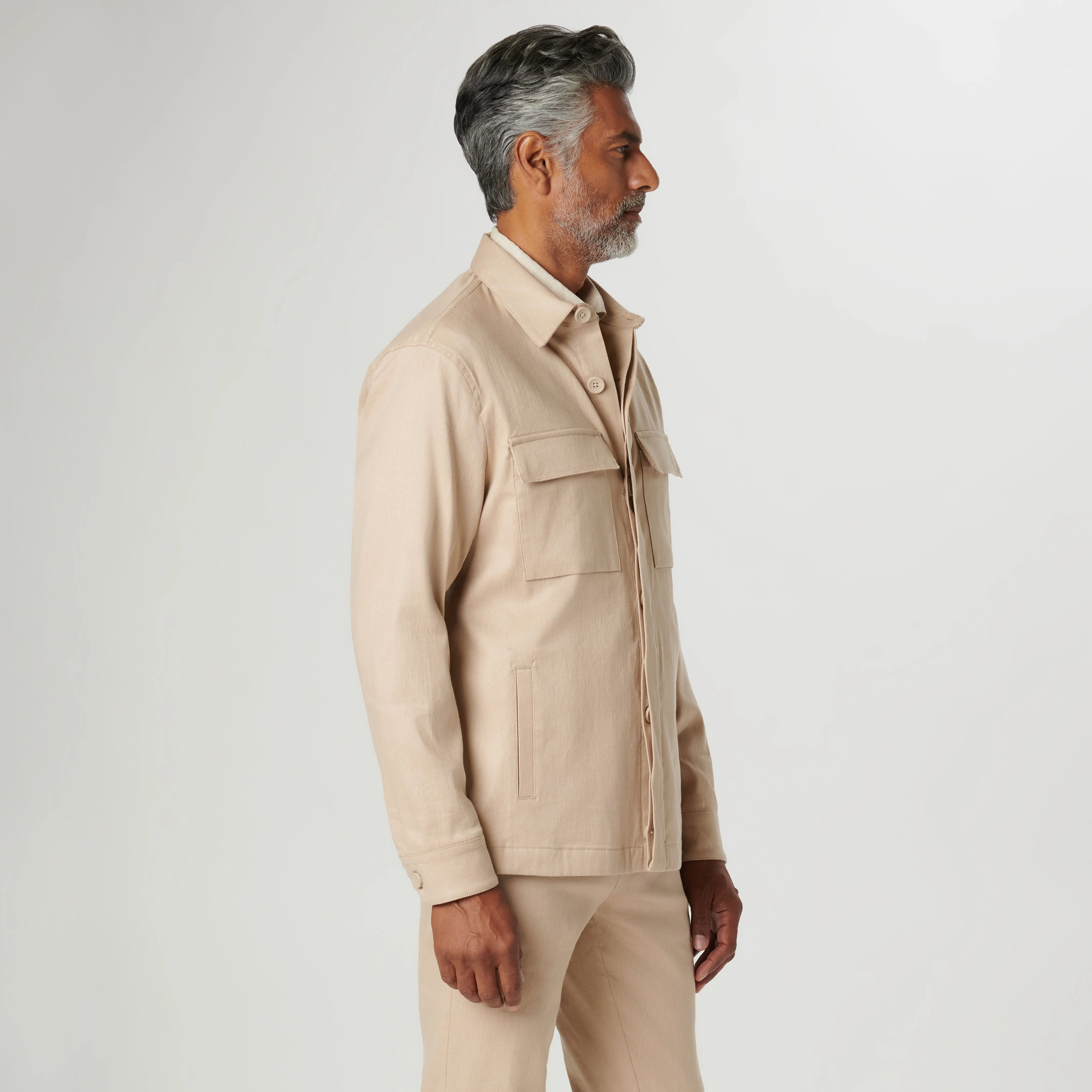 Shirt Jacket sold by Bugatchi product image thumbnail 4