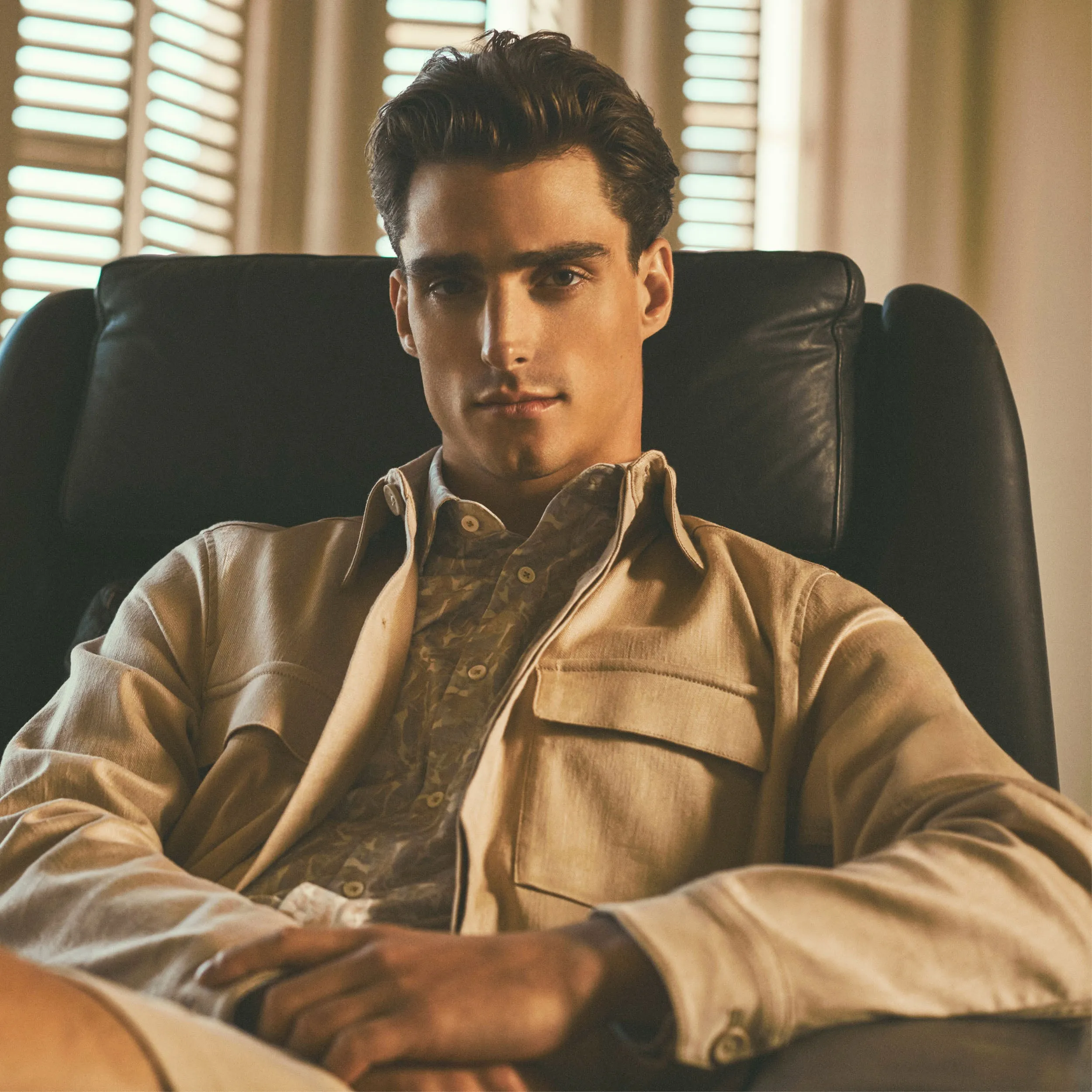 Shirt Jacket sold by Bugatchi