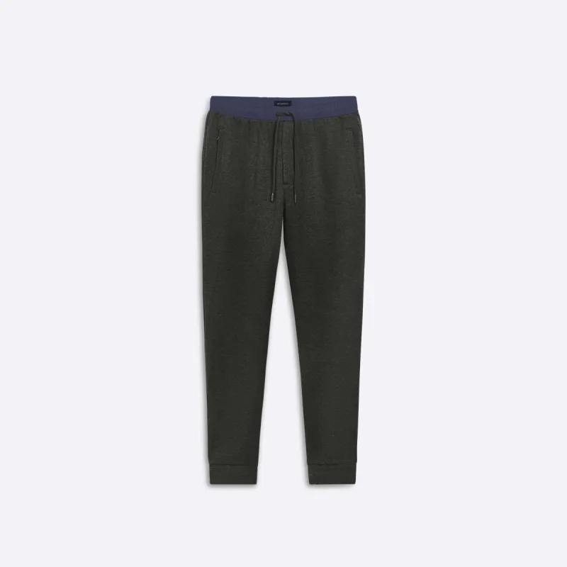 Comfort Solid Heather Drawstring Pant sold by Bugatchi