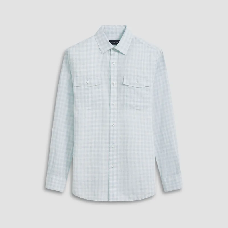 Jasper Gingham Check Shirt sold by Bugatchi