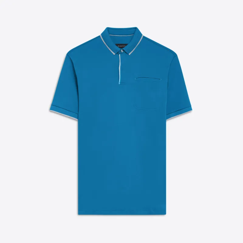 Short Sleeve Polo sold by Bugatchi