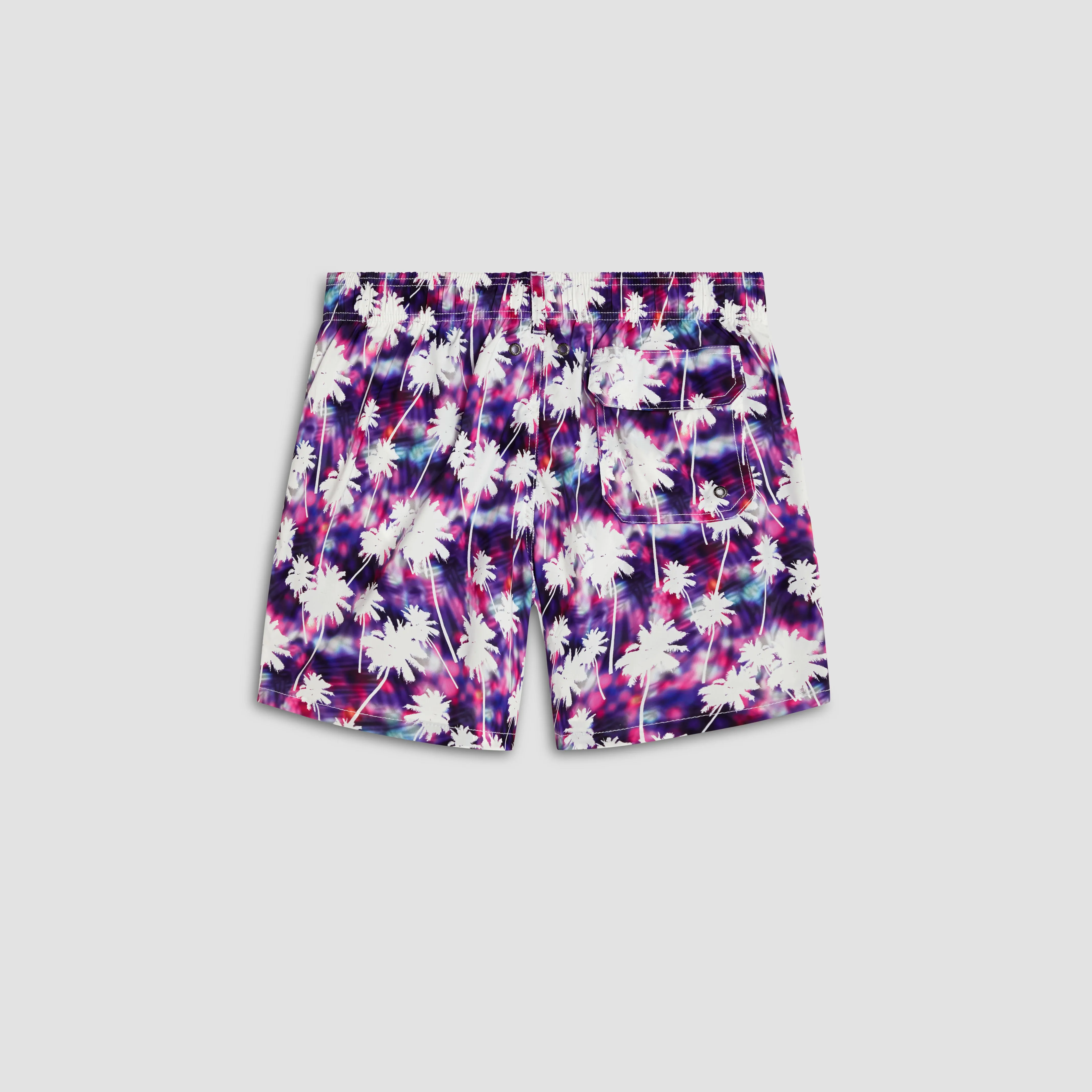 Archer Tropical Watercolor Swim Trunks sold by Bugatchi product image thumbnail 2