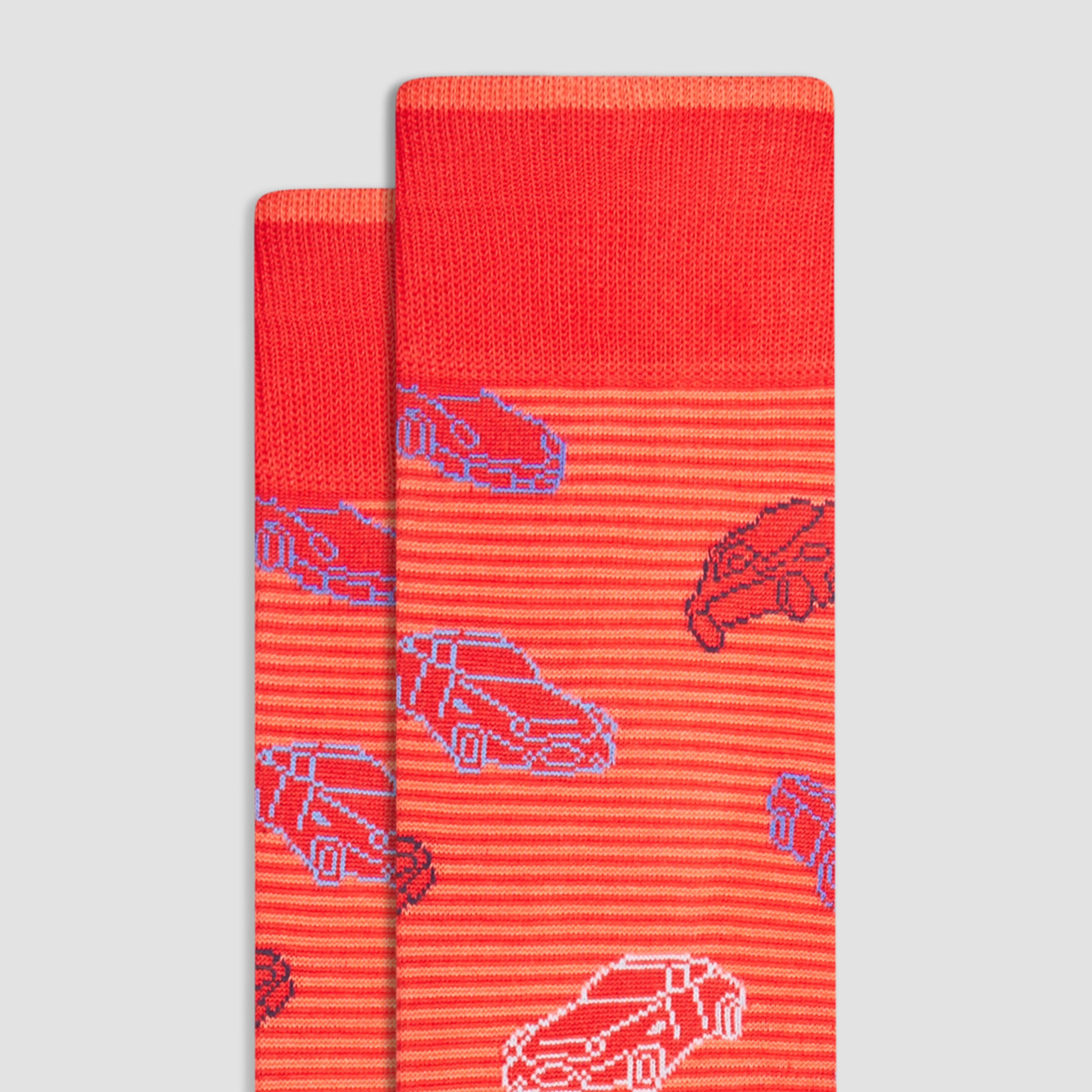 Vintage Cars Mid-Calf Socks sold by Bugatchi product image thumbnail 2